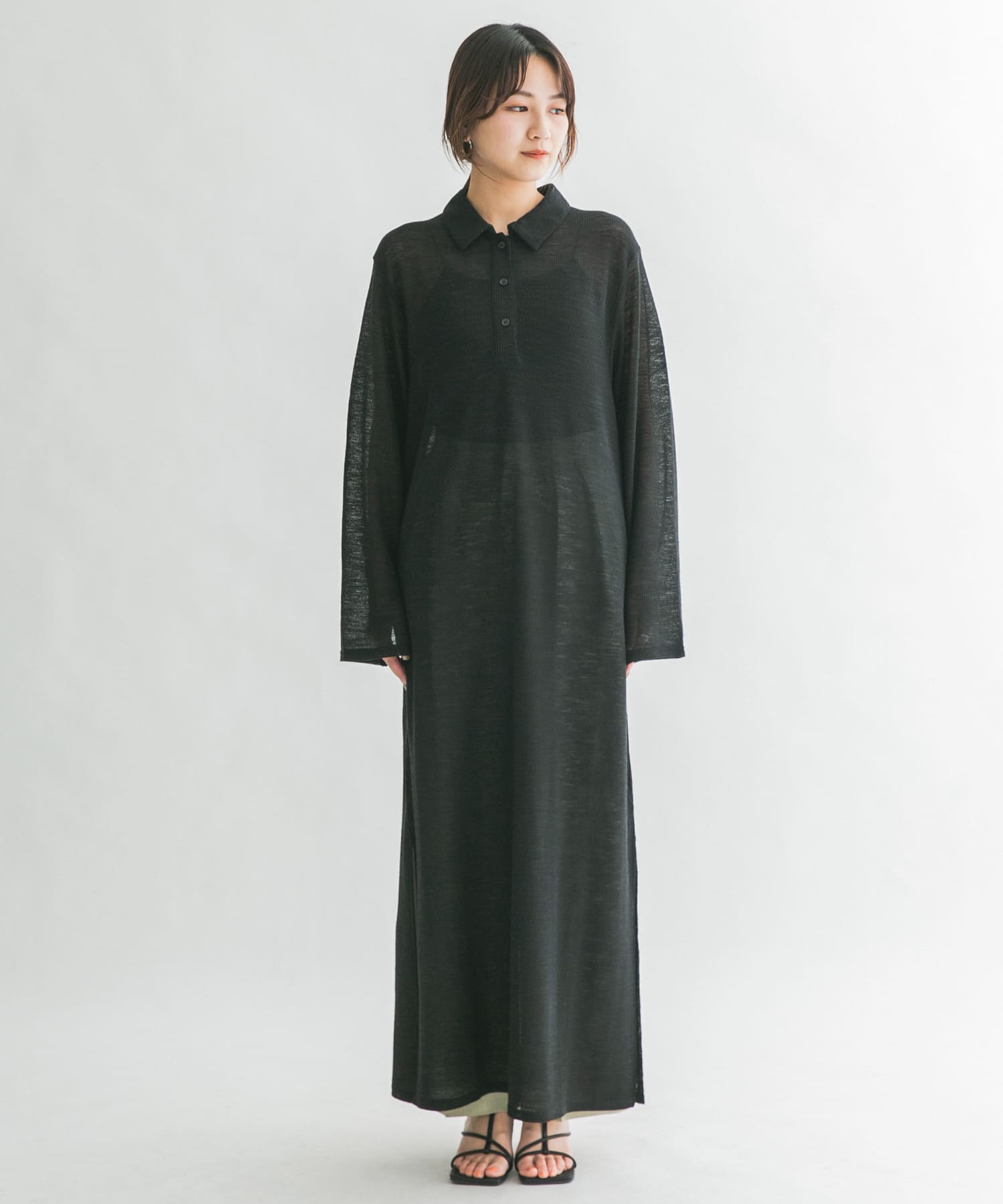 身長：165cm サイズ：one