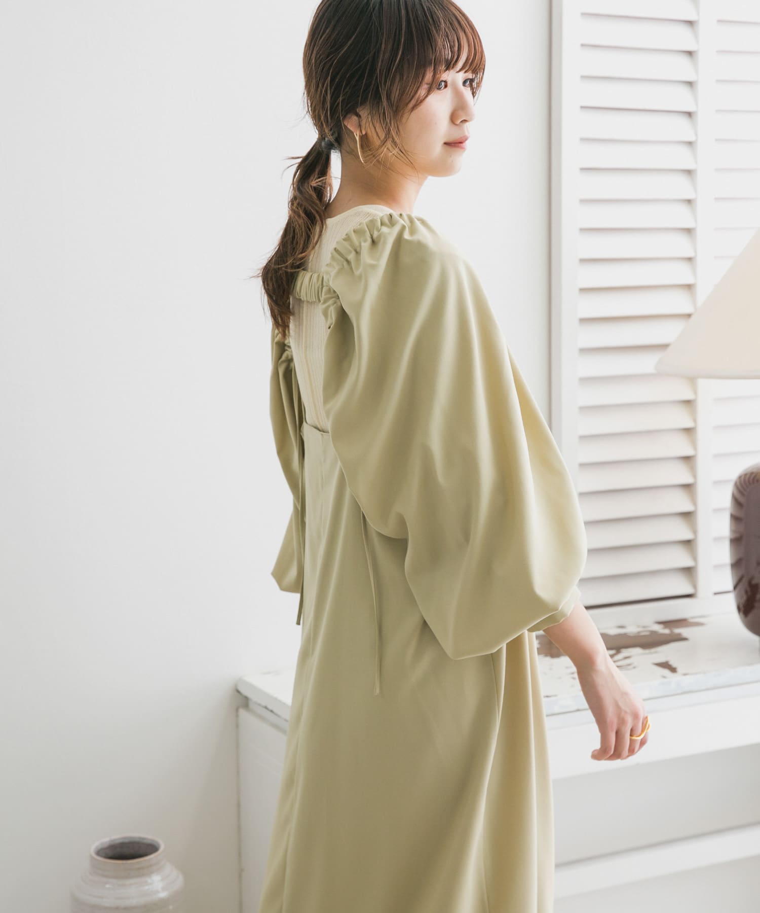 身長：165cm サイズ：one