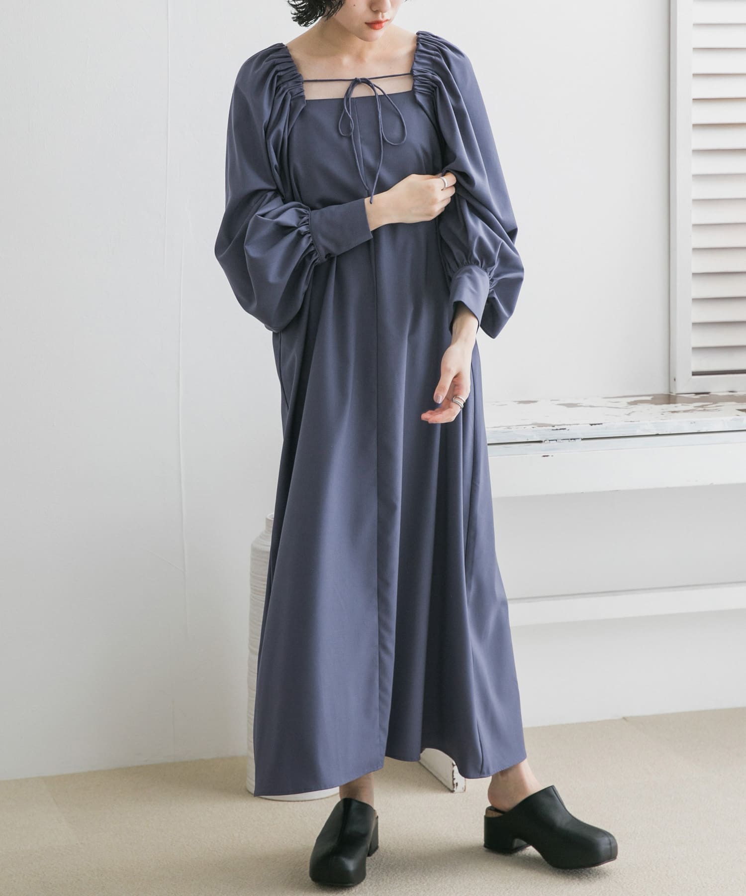 身長：160cm サイズ：one