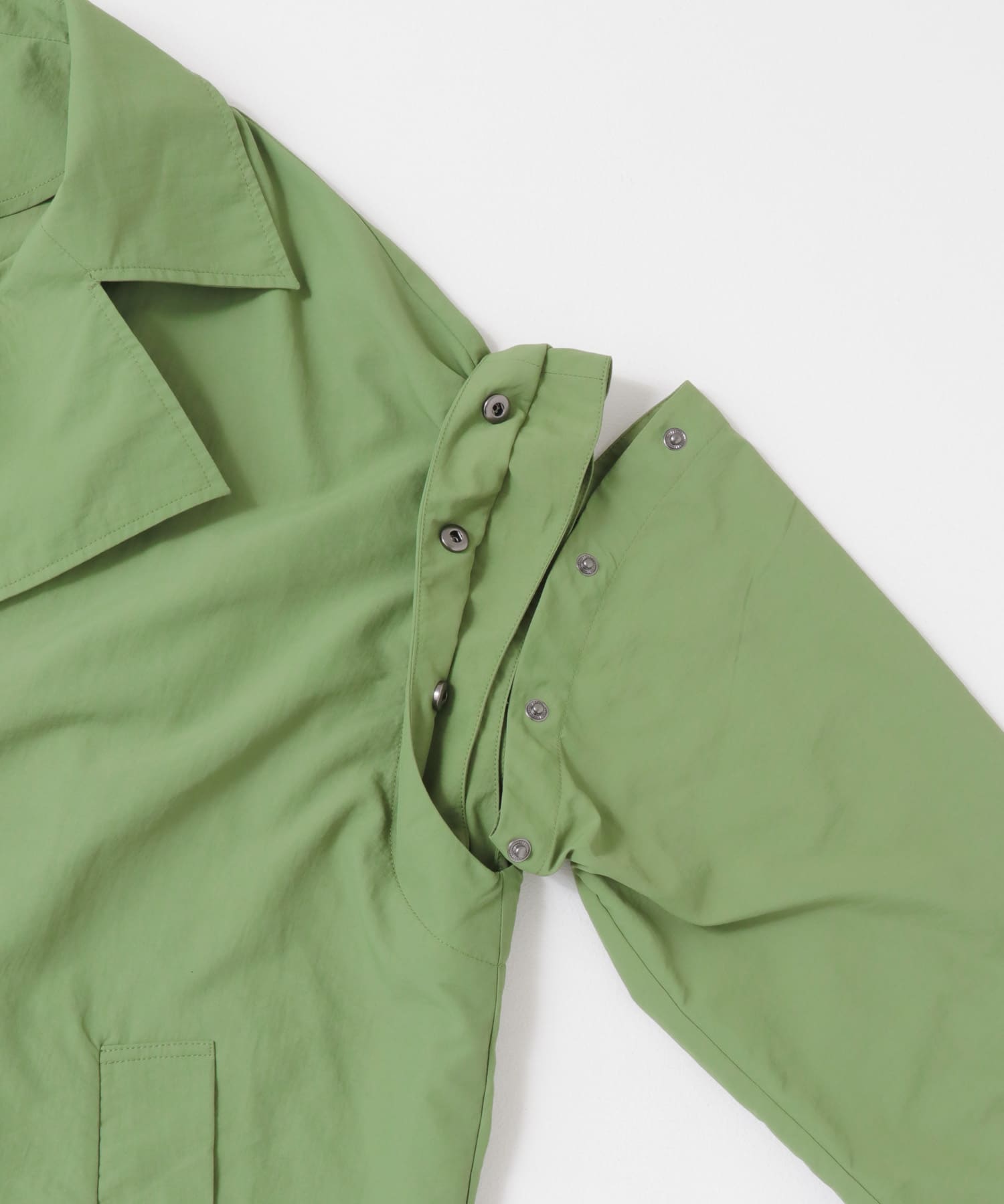 BIGトレンチポンチョ IVY GREEN one