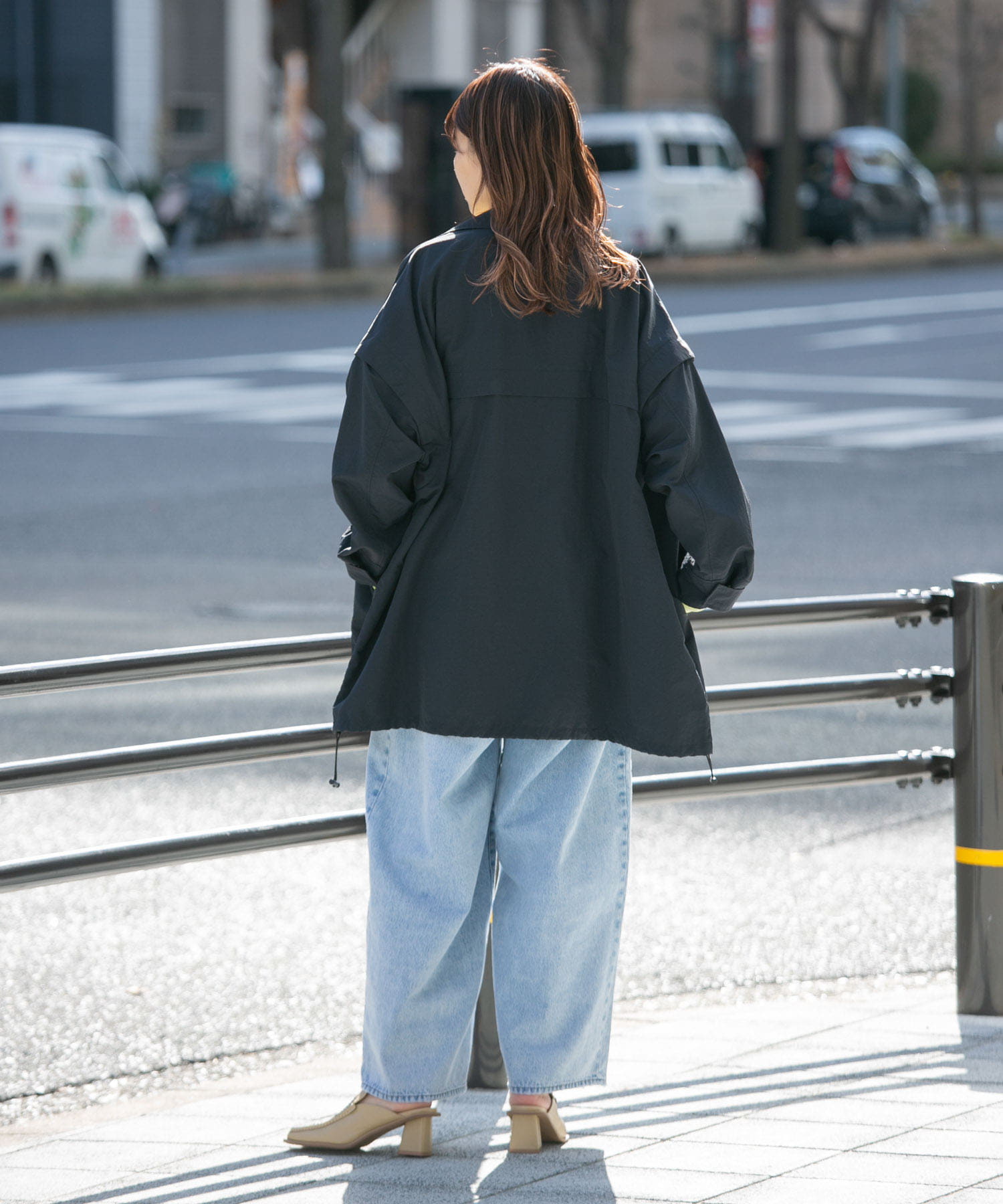 身長：165cm サイズ：one