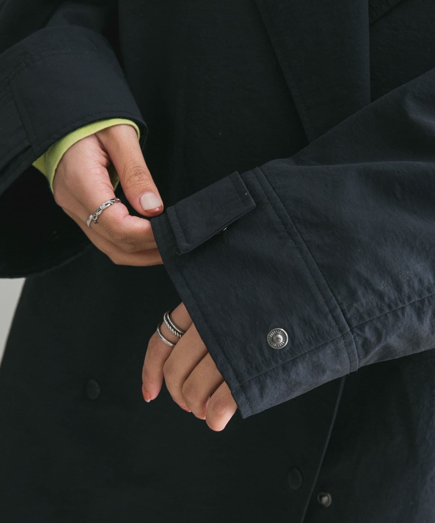 BIGトレンチポンチョ NAVY one