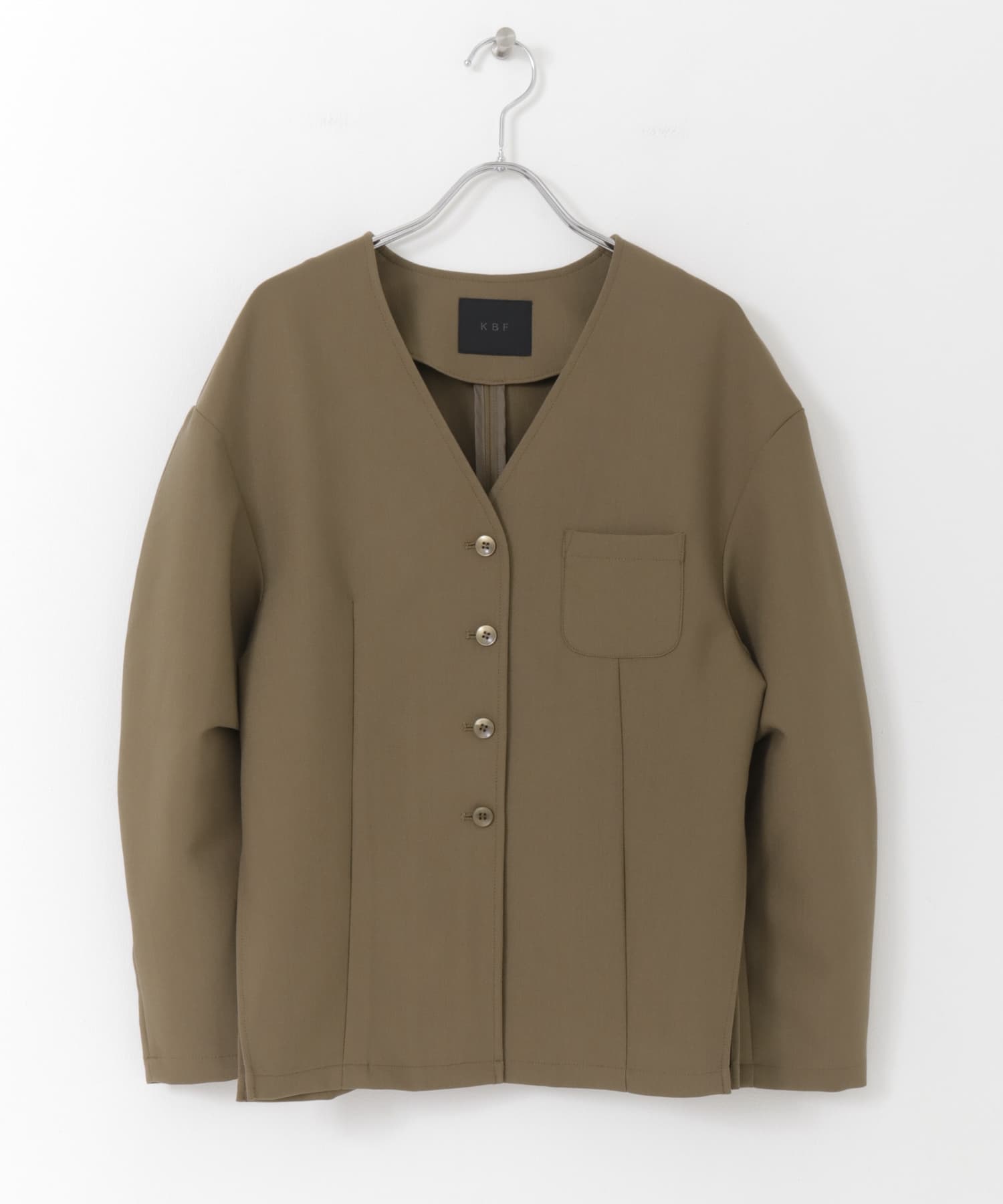 ウエストシェイプジャケット BROWN one