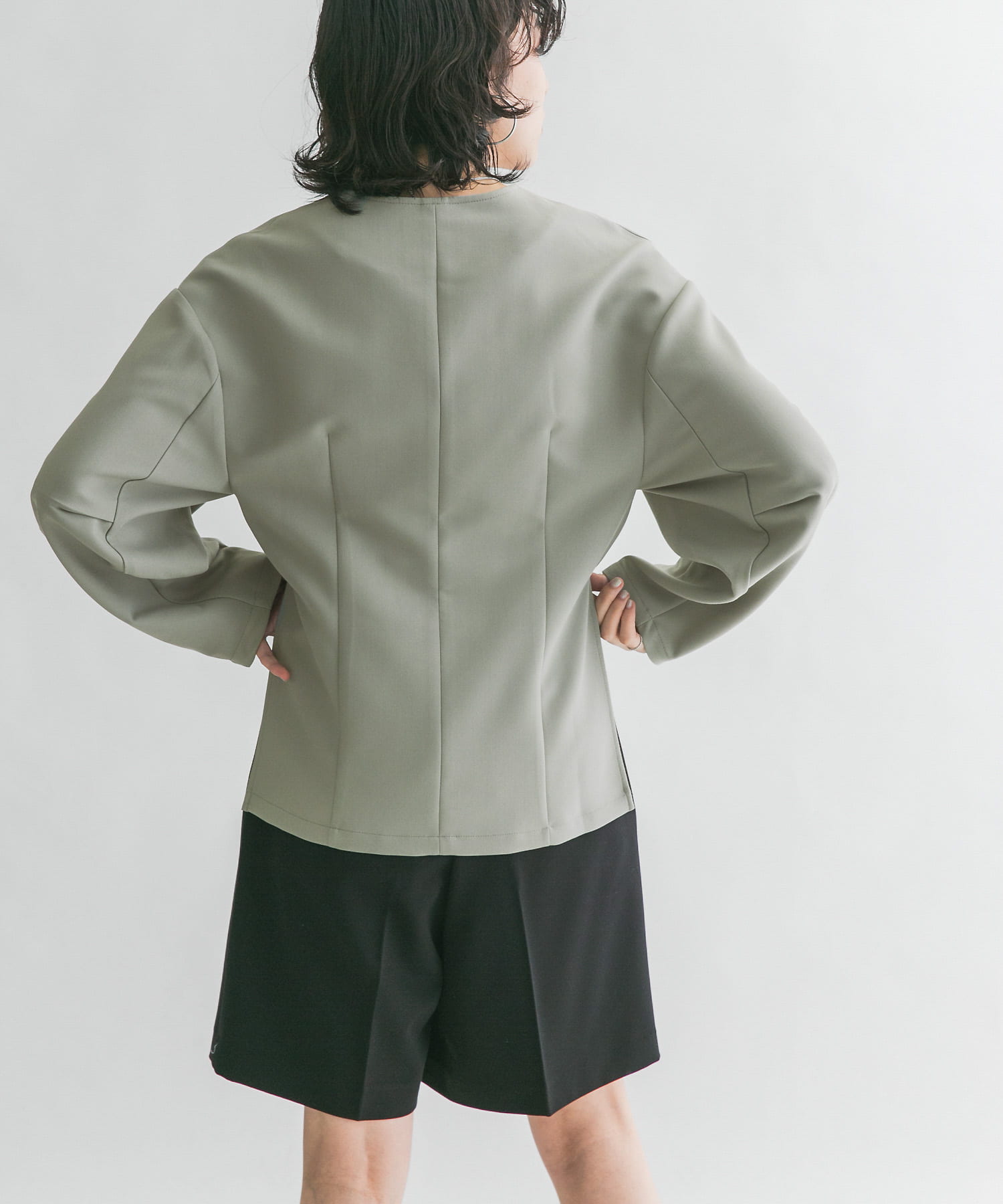 身長：160cm サイズ：one