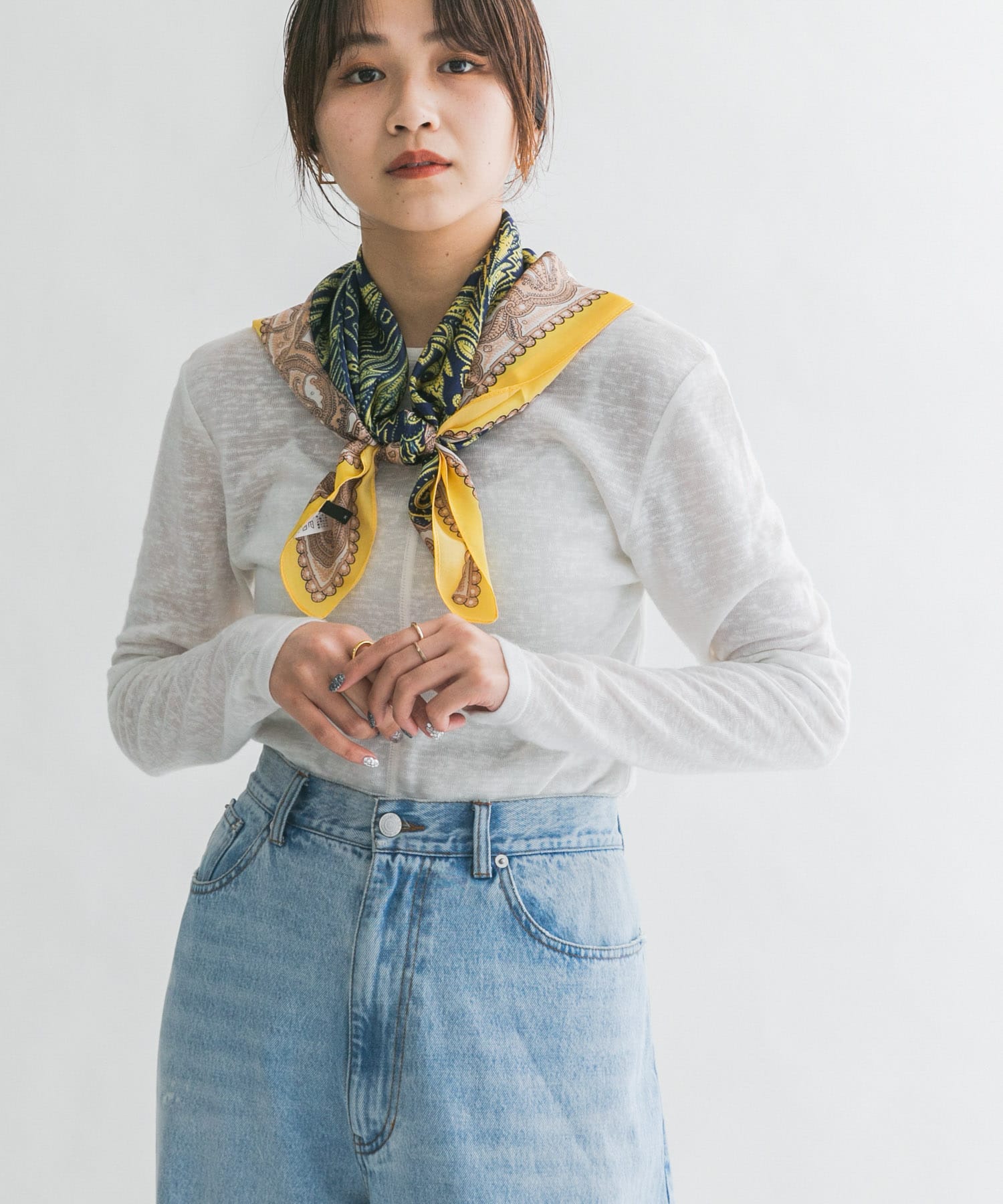 身長：165cm サイズ：one