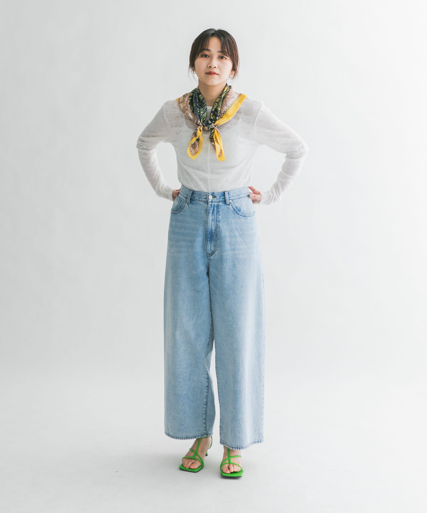身長：165cm サイズ：one