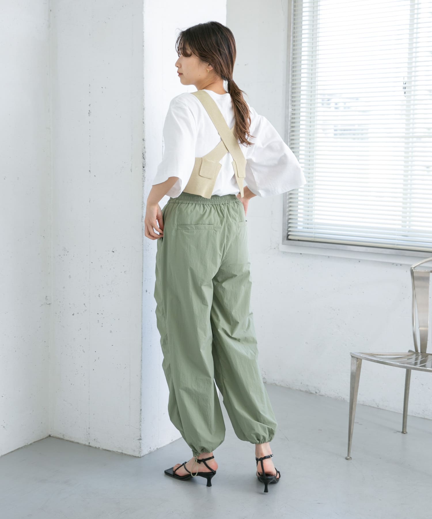 身長：165cm サイズ：one