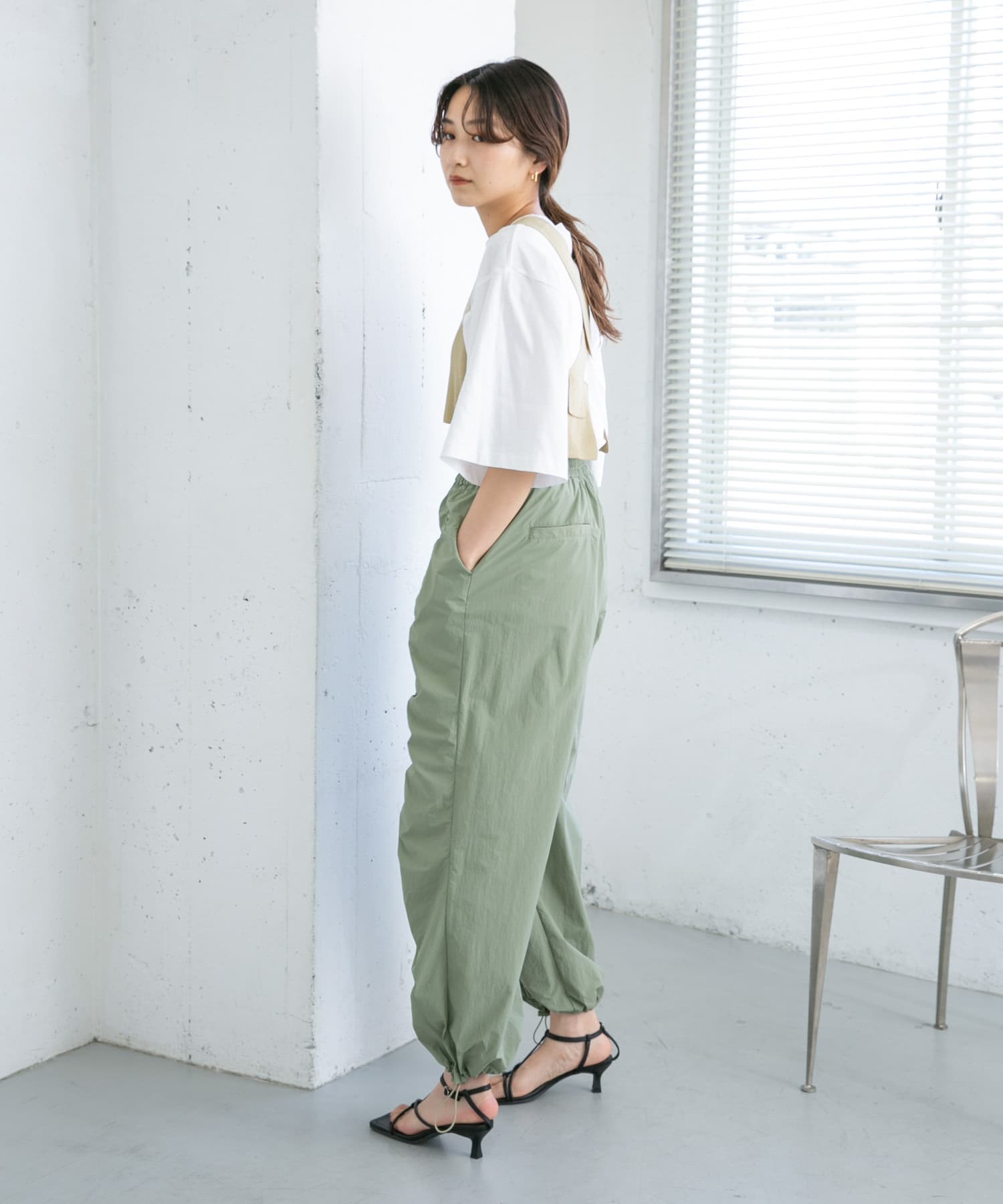 身長：165cm サイズ：one