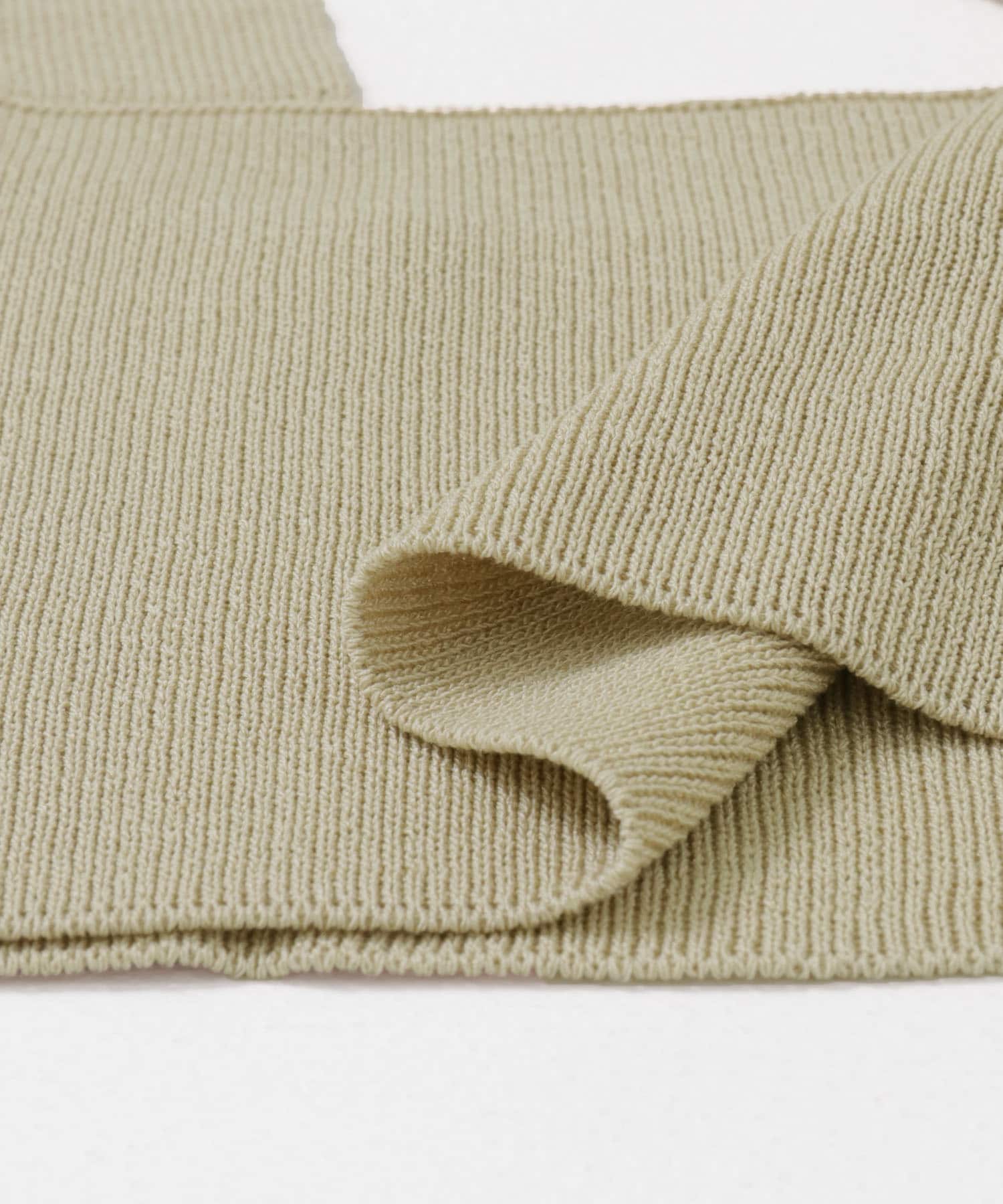 BACKクロスニットビスチェ BEIGE one