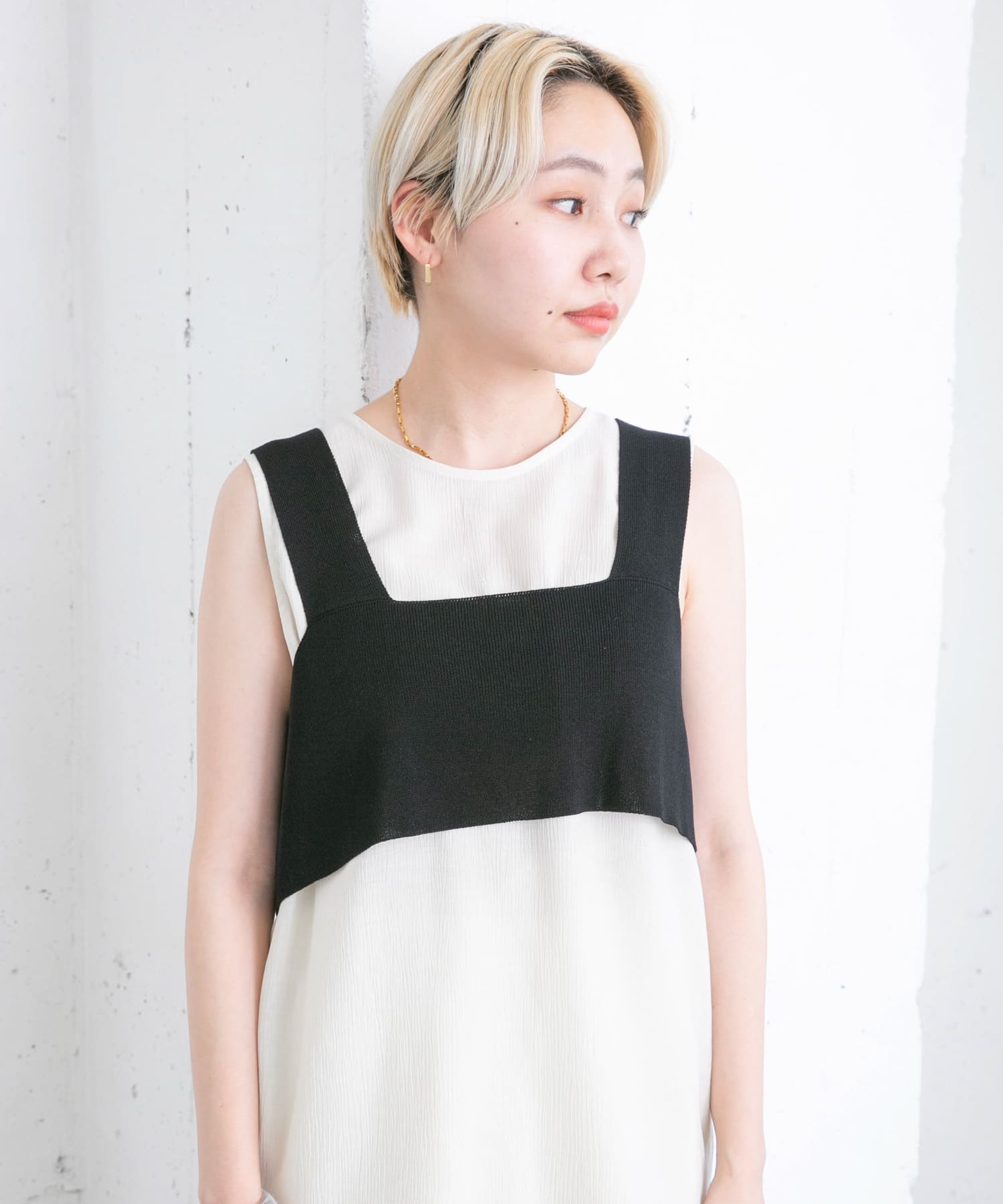 身長：157cm サイズ：one