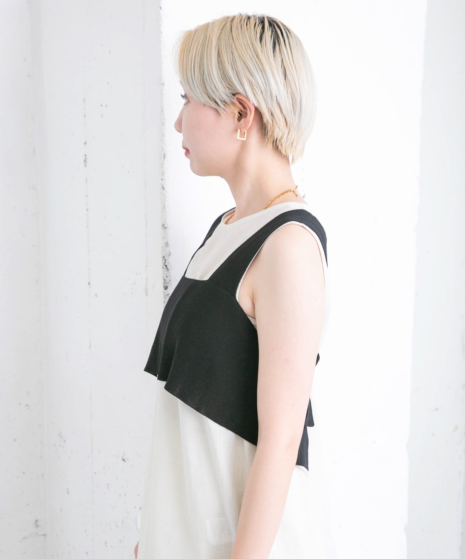 身長：157cm サイズ：one