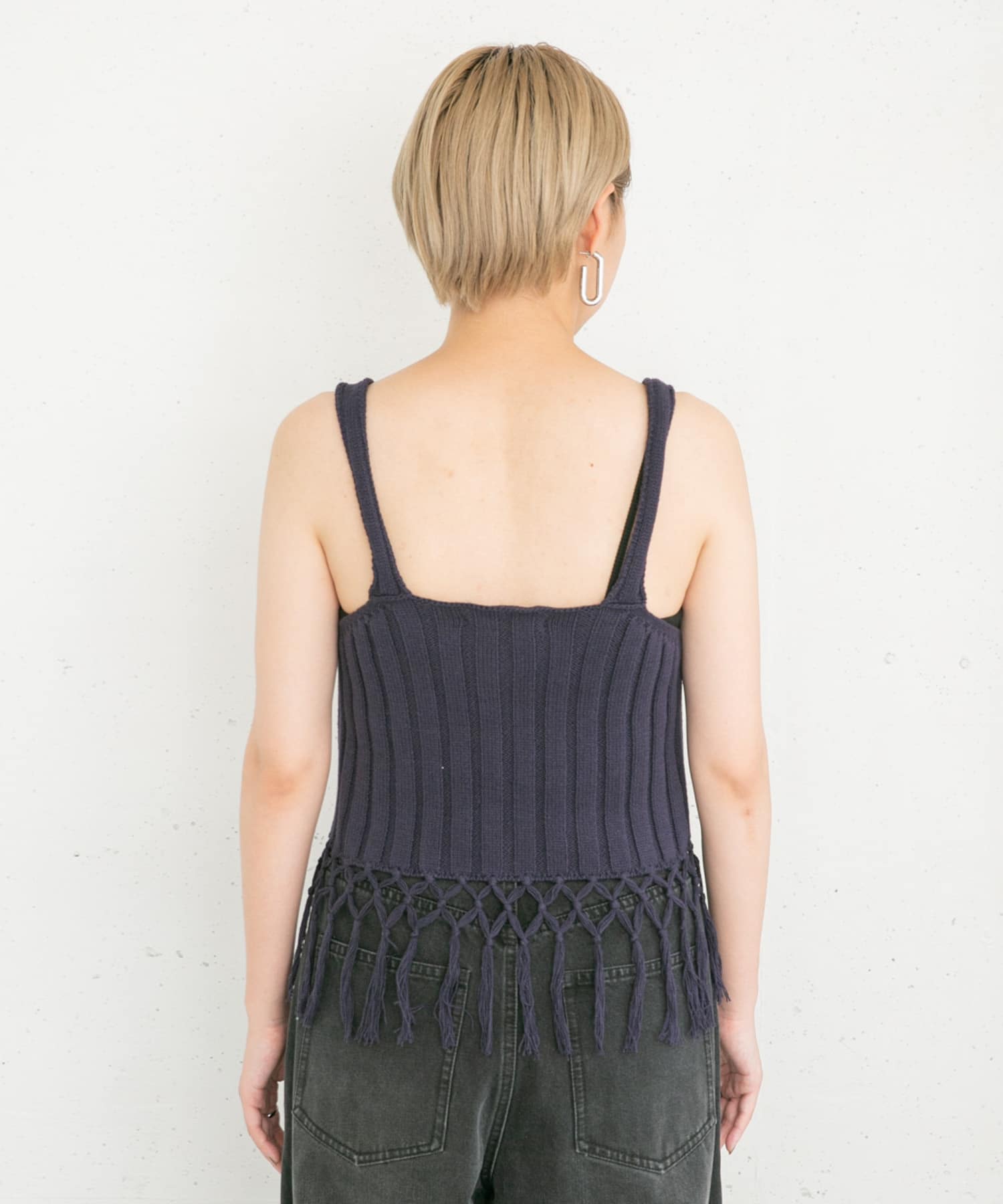 身長：157cm サイズ：one