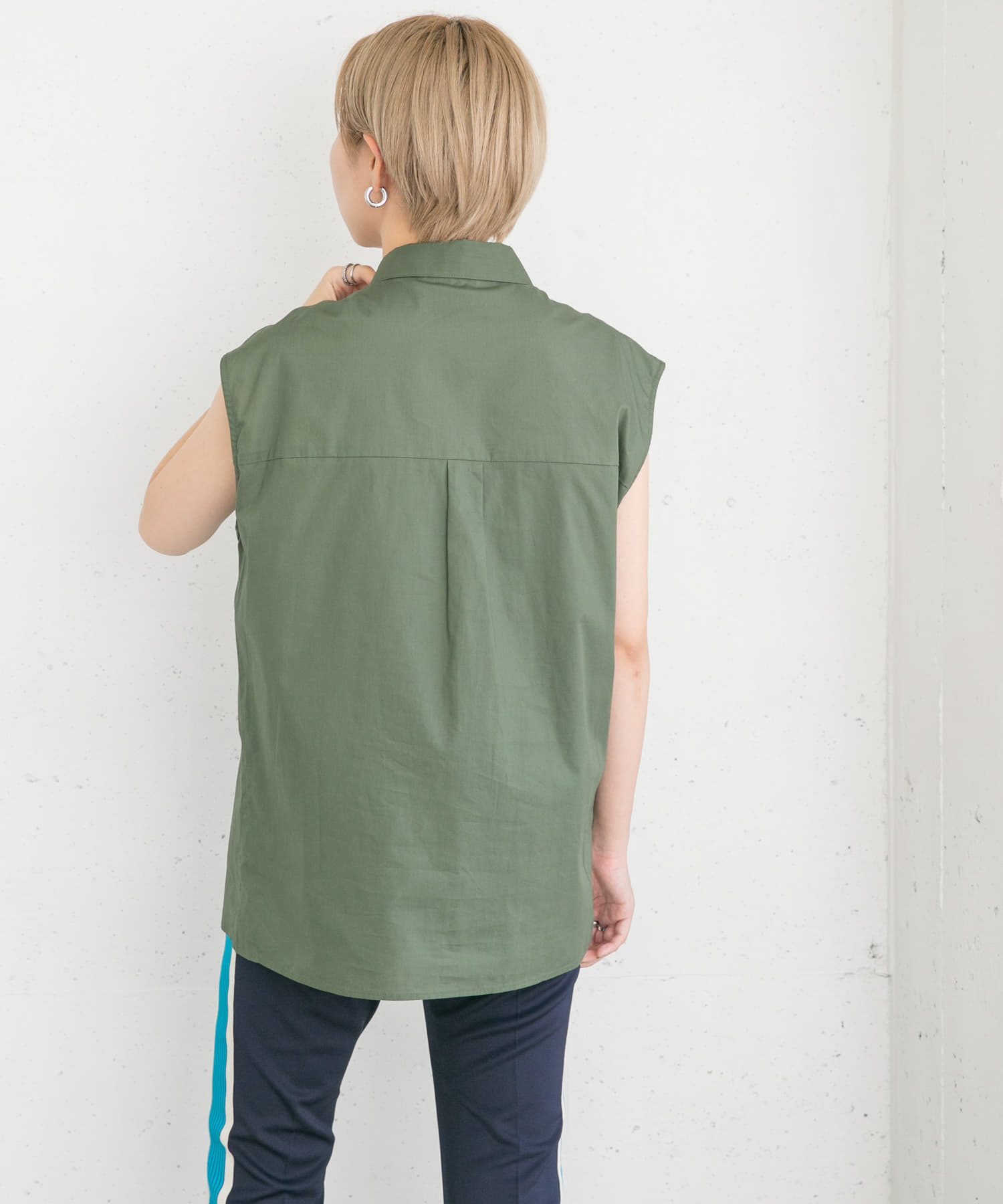 身長：157cm サイズ：one