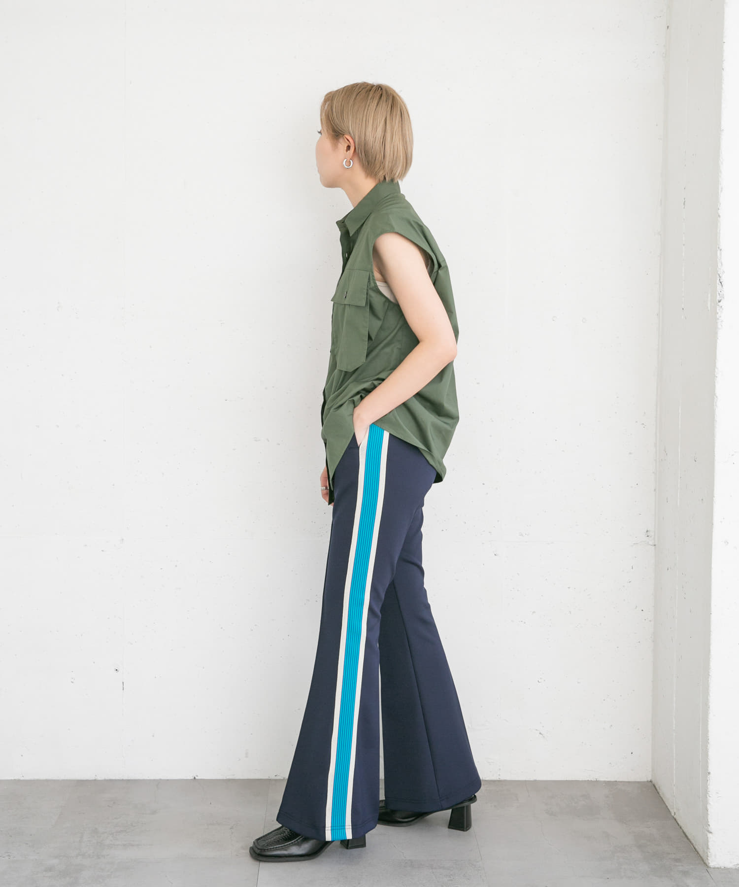 身長：157cm サイズ：one