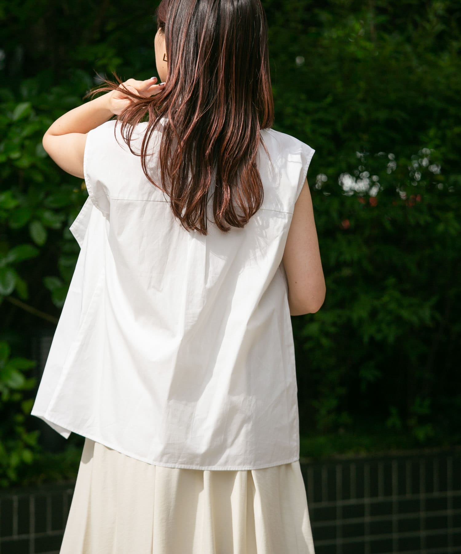 身長：165cm サイズ：one
