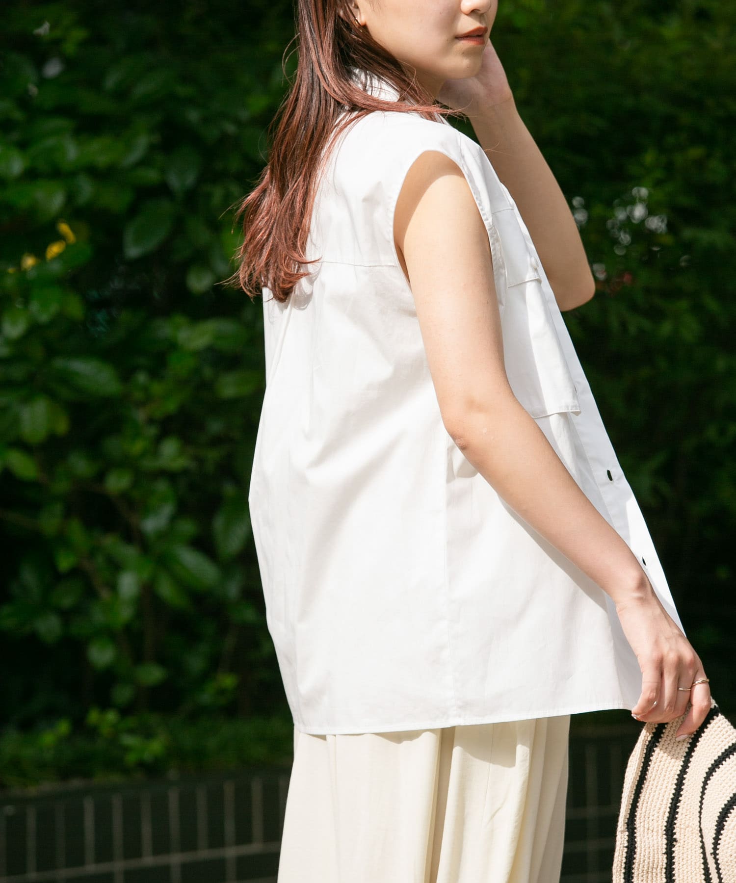 身長：165cm サイズ：one
