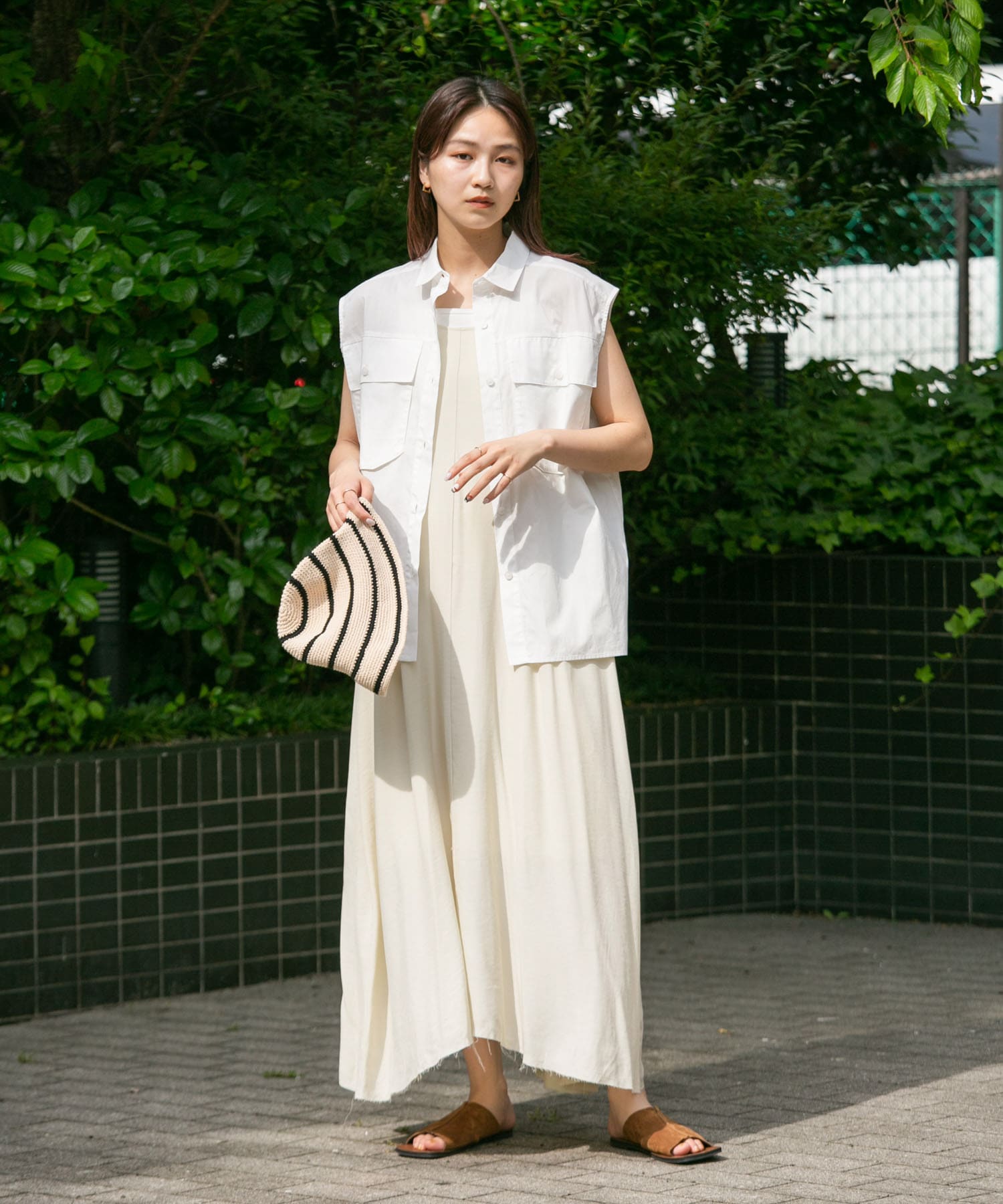 身長：165cm サイズ：one