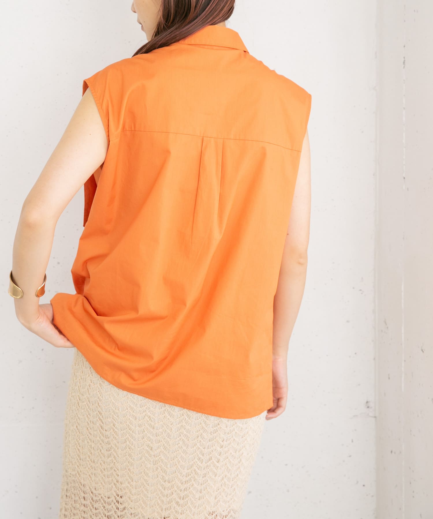 身長：165cm サイズ：one