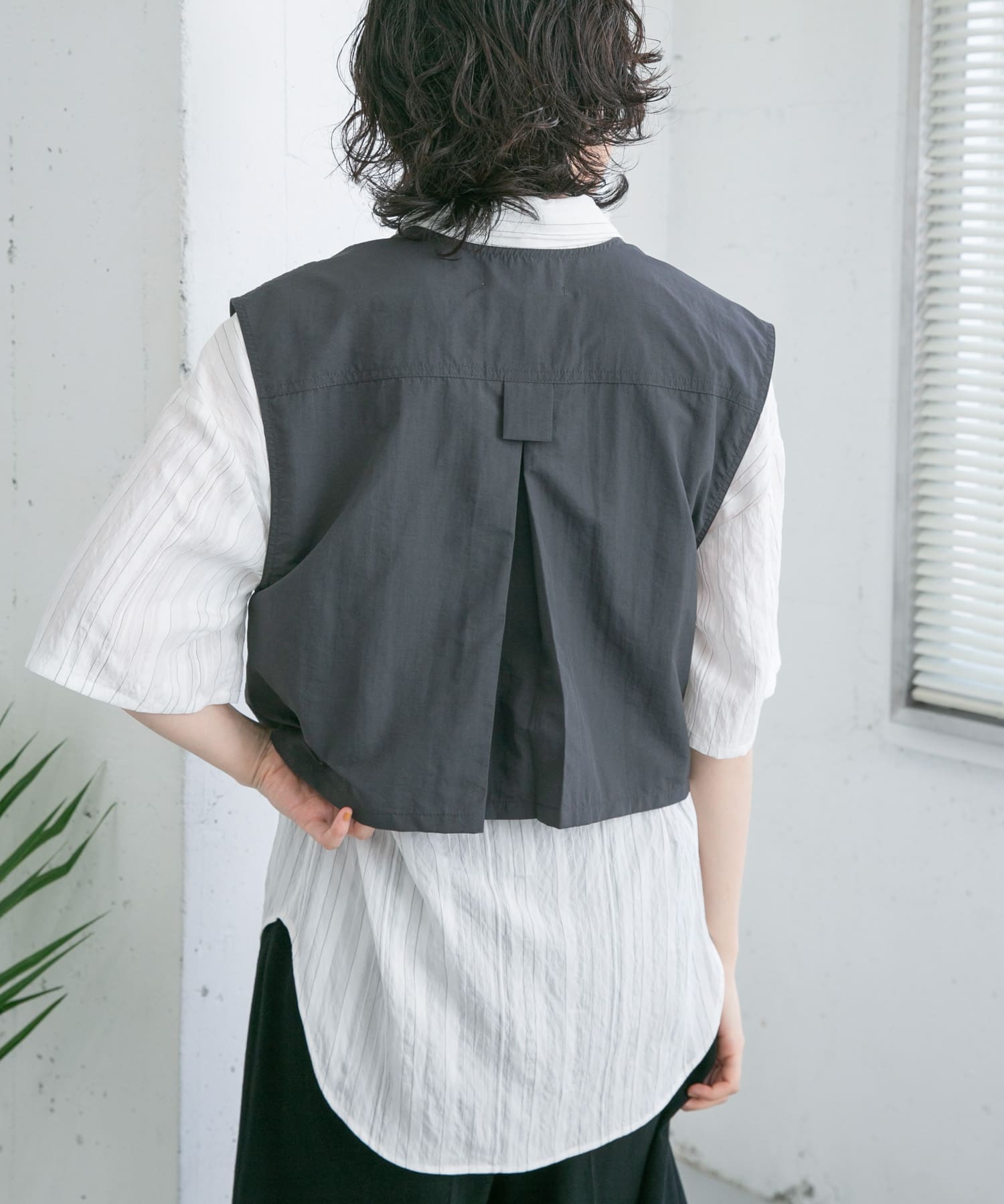 身長：160cm サイズ：one