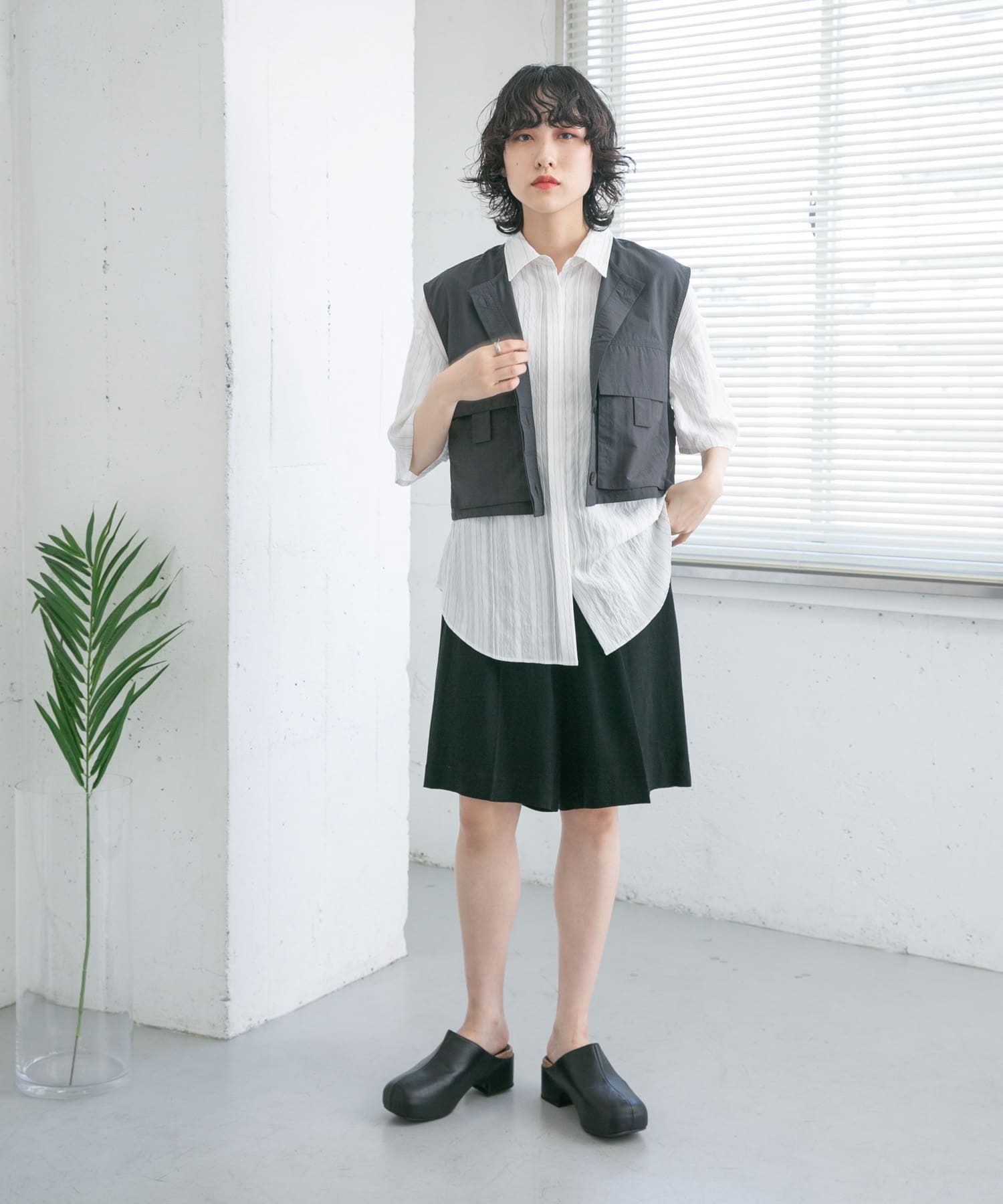 身長：160cm サイズ：one