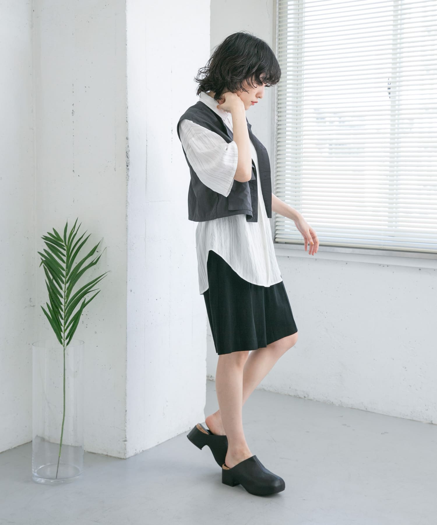 身長：160cm サイズ：one