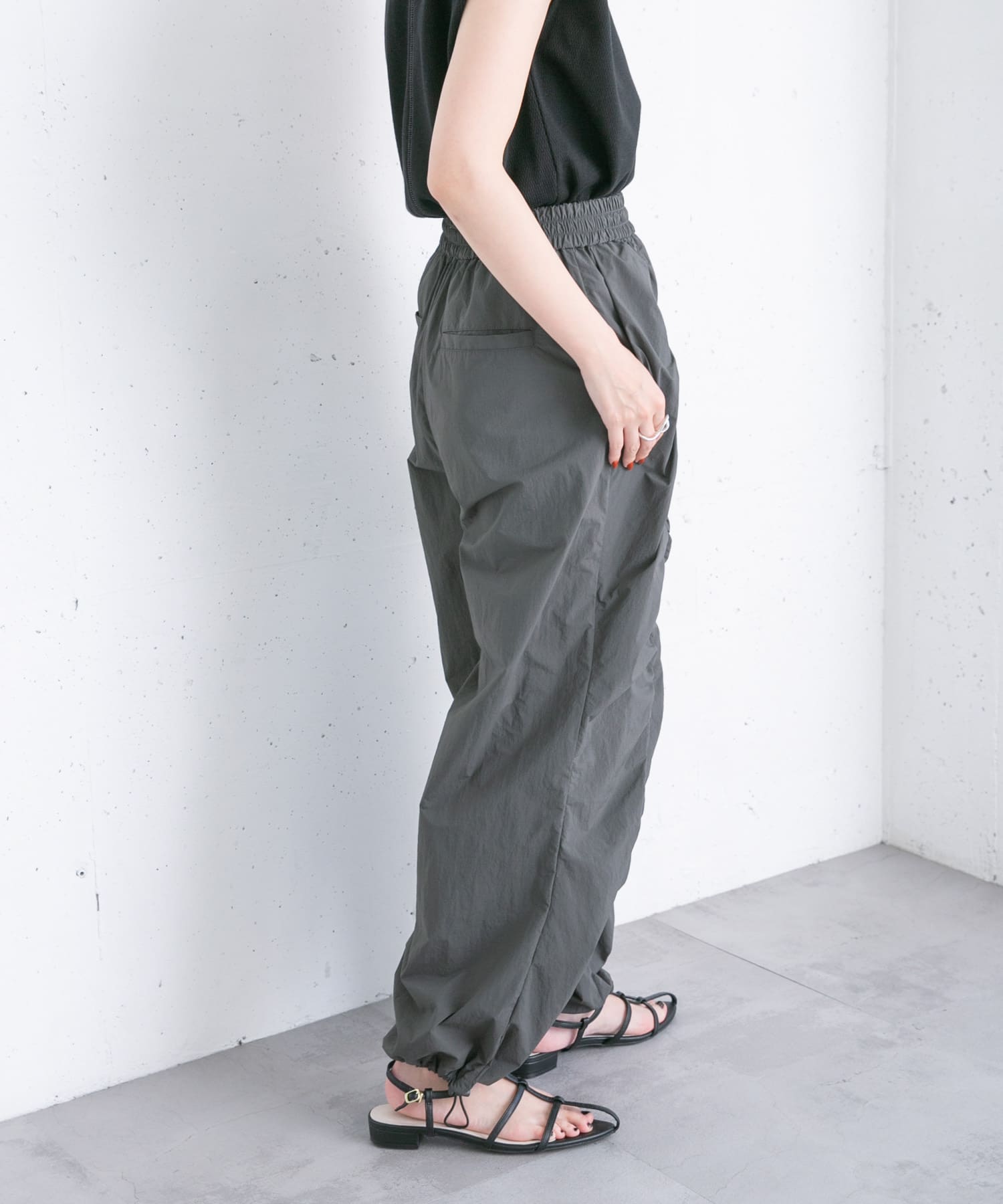身長：157cm サイズ：one