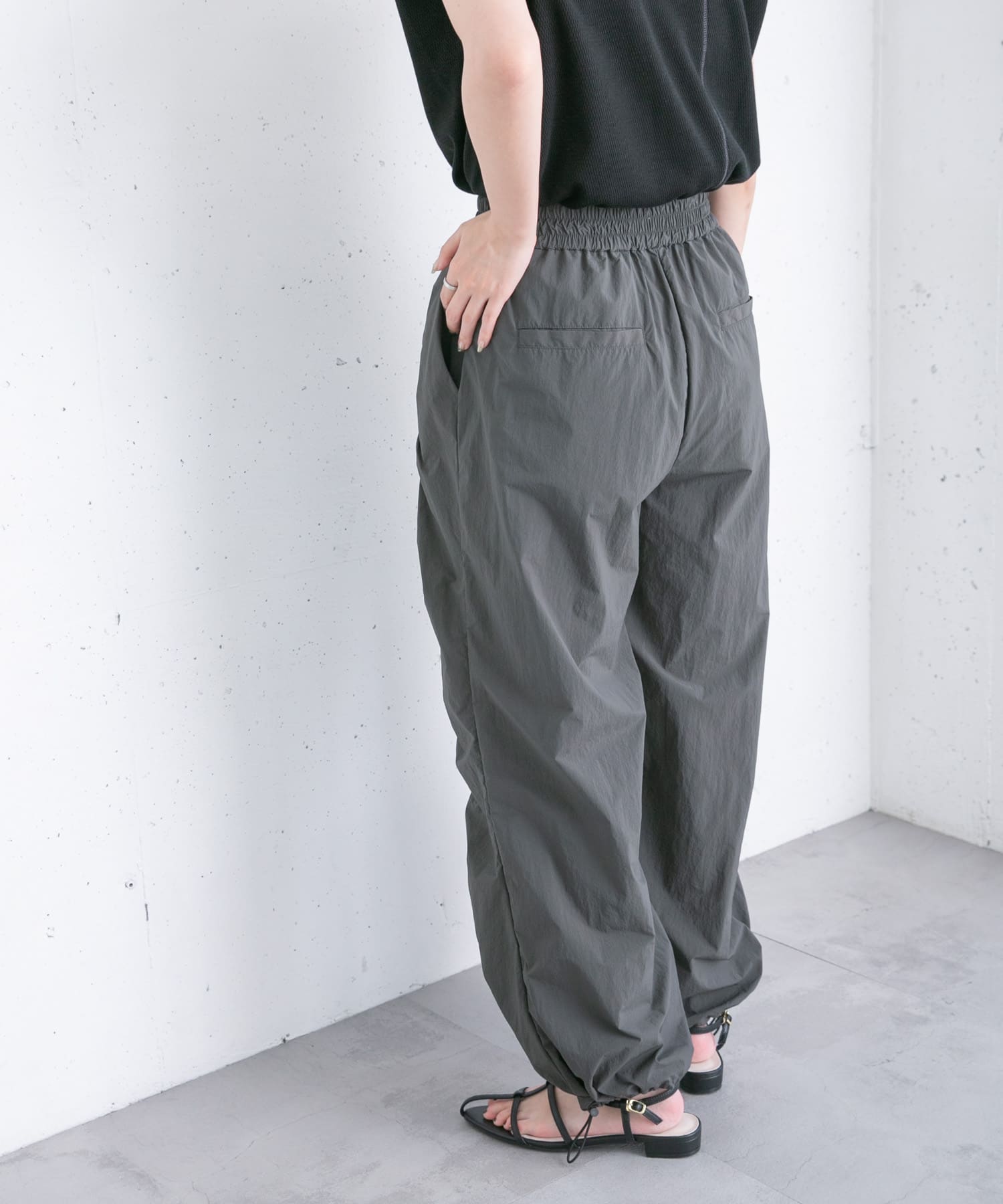 身長：157cm サイズ：one