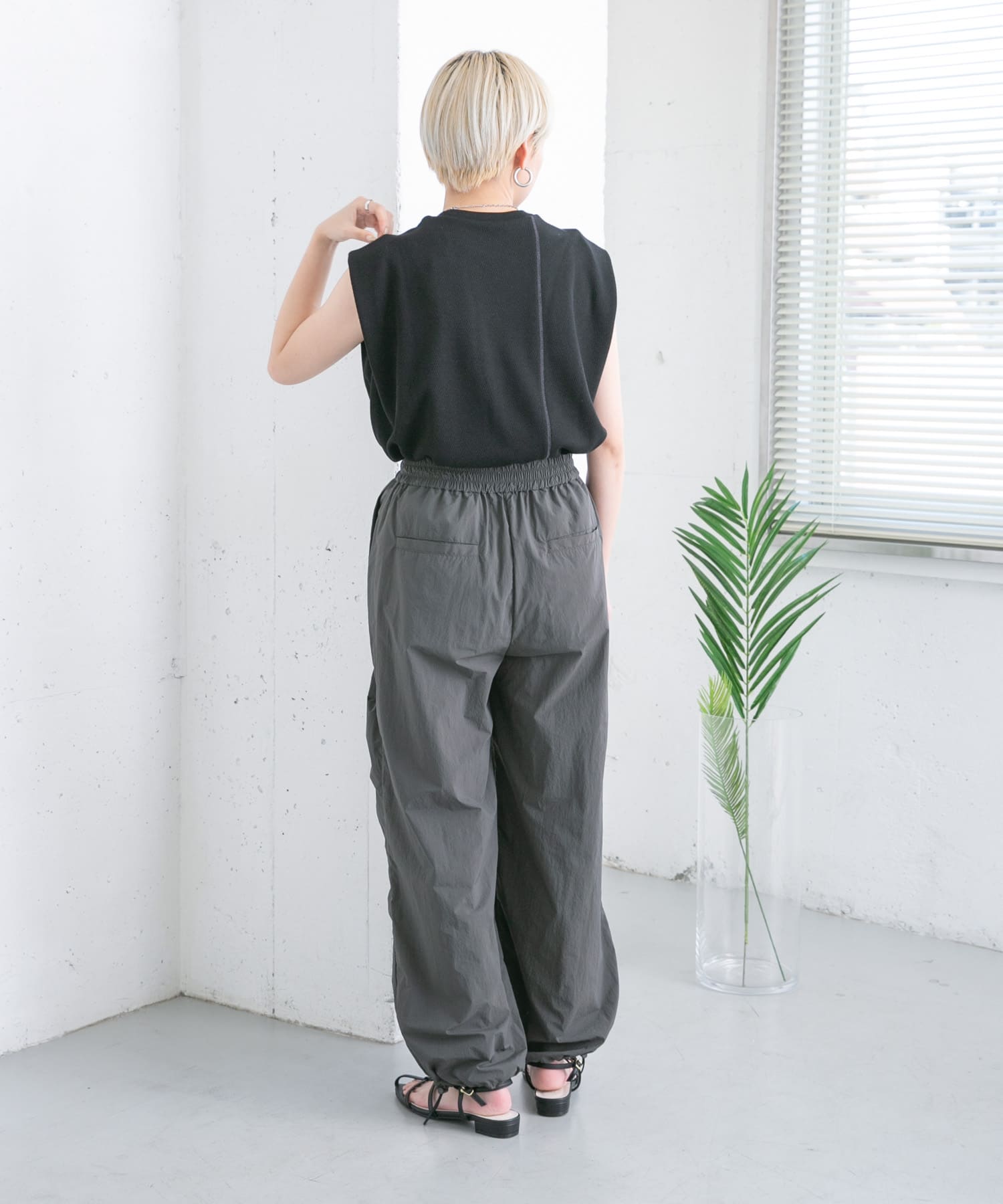 身長：157cm サイズ：one