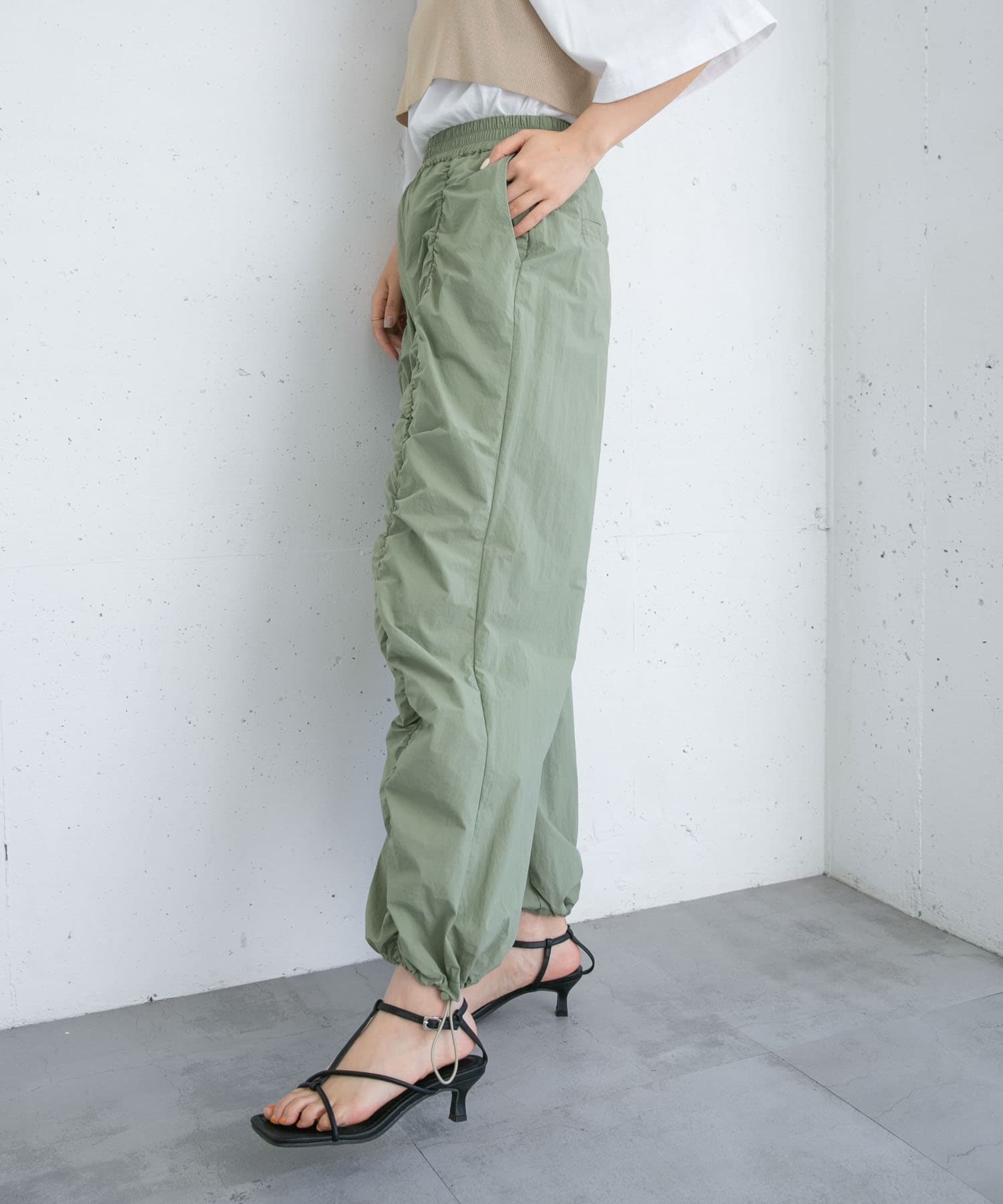 身長：165cm サイズ：one