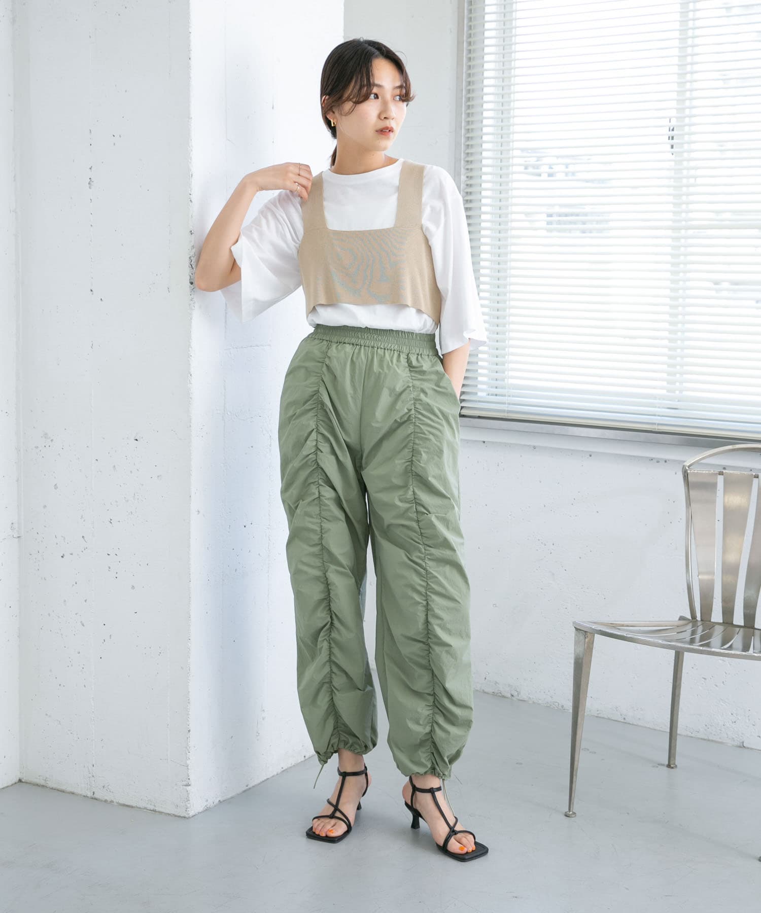 身長：165cm サイズ：one