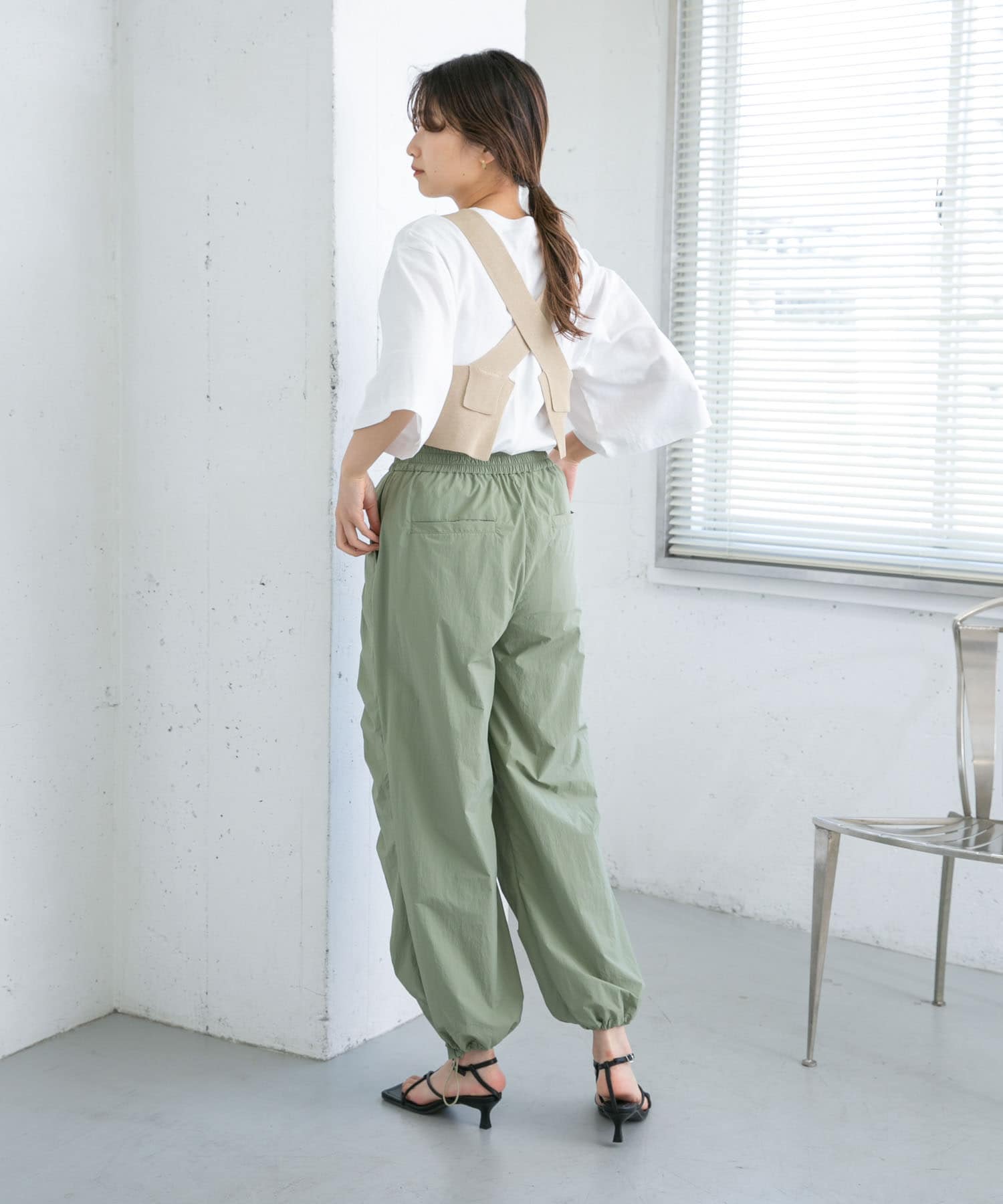 身長：165cm サイズ：one