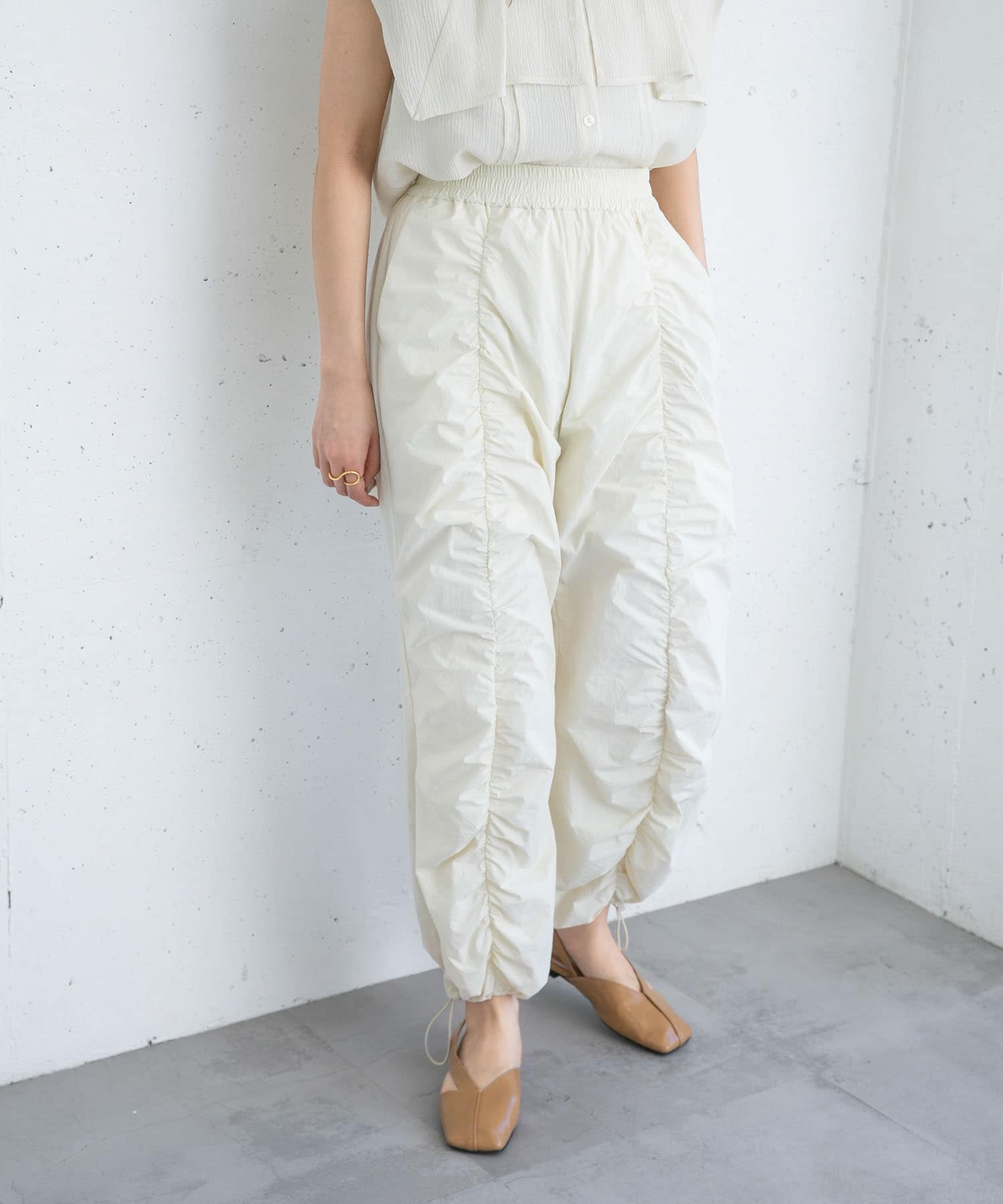 身長：165cm サイズ：one