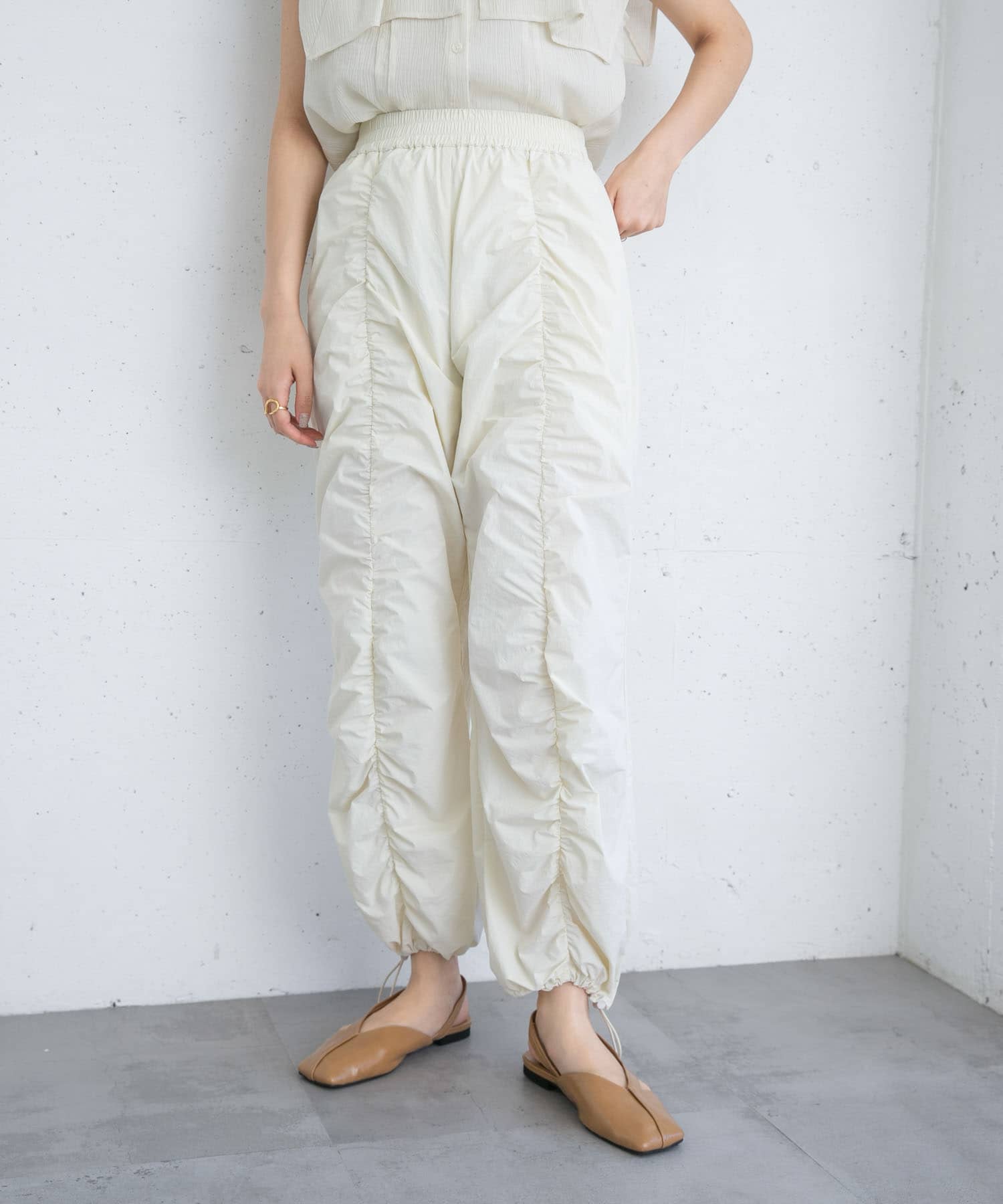 身長：165cm サイズ：one