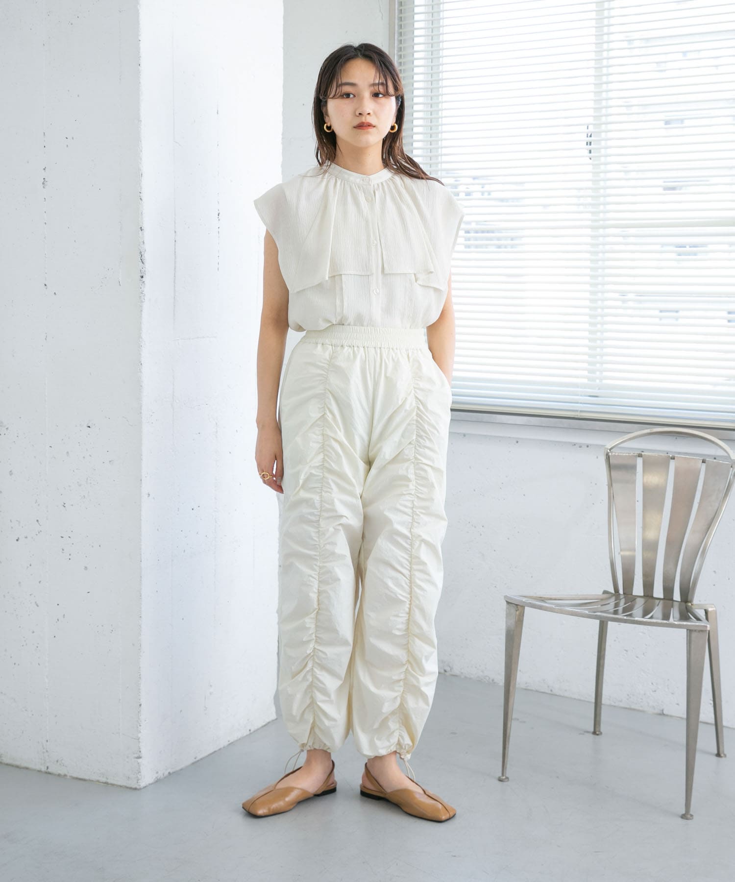 身長：165cm サイズ：one
