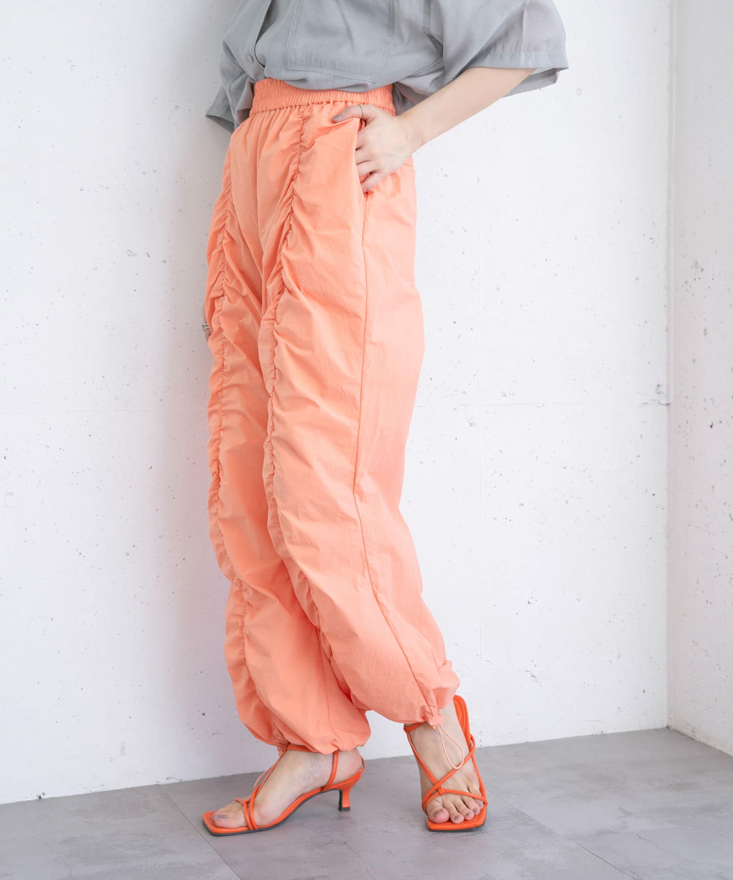 身長：165cm サイズ：one