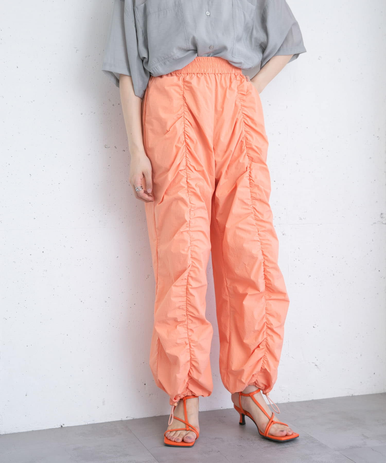 身長：160cm サイズ：one