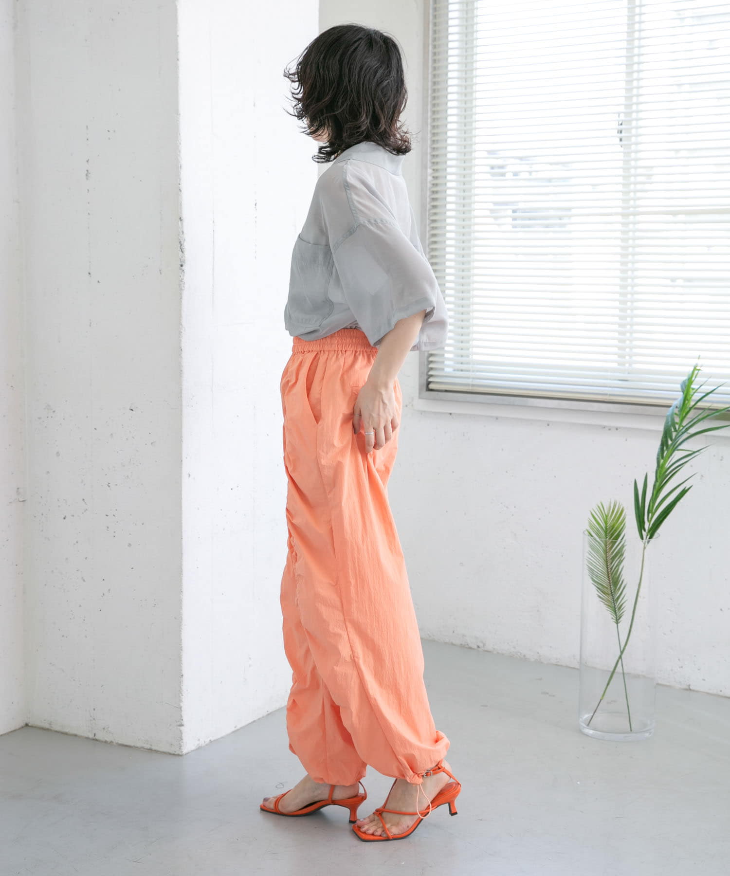 身長：160cm サイズ：one