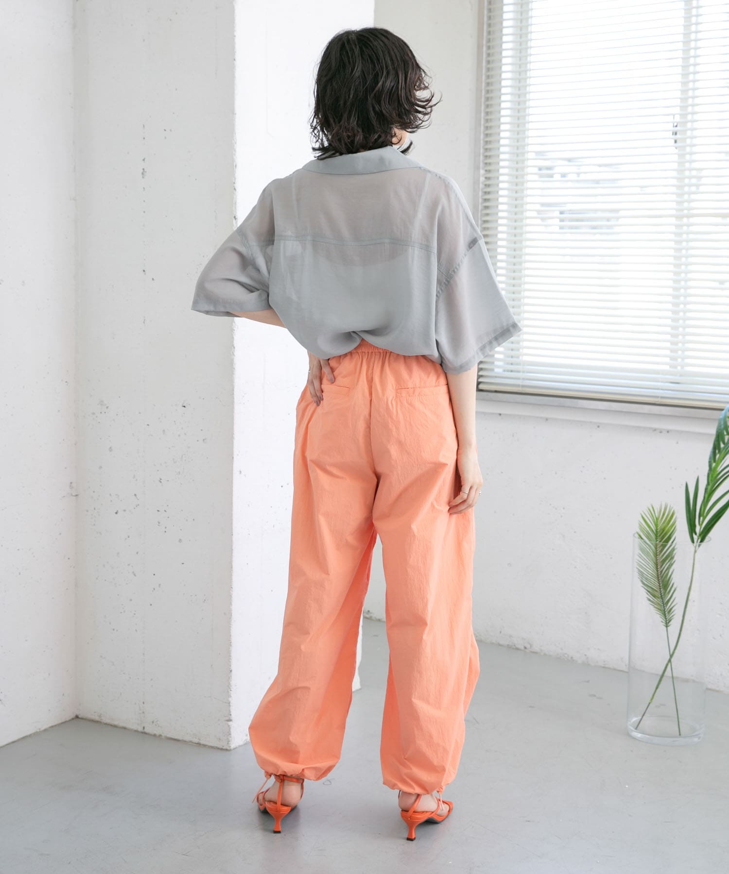 身長：160cm サイズ：one