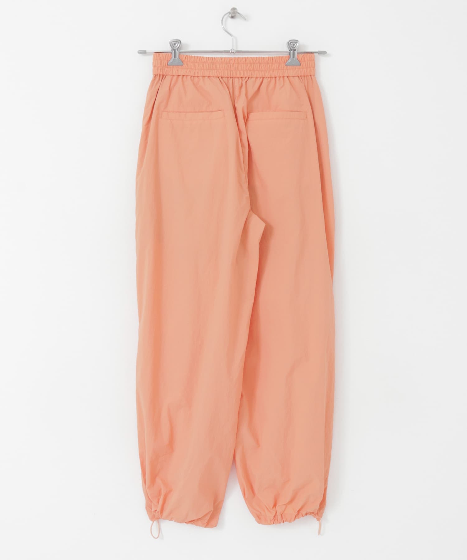 フロントギャザーパラシュートパンツ SALMON one
