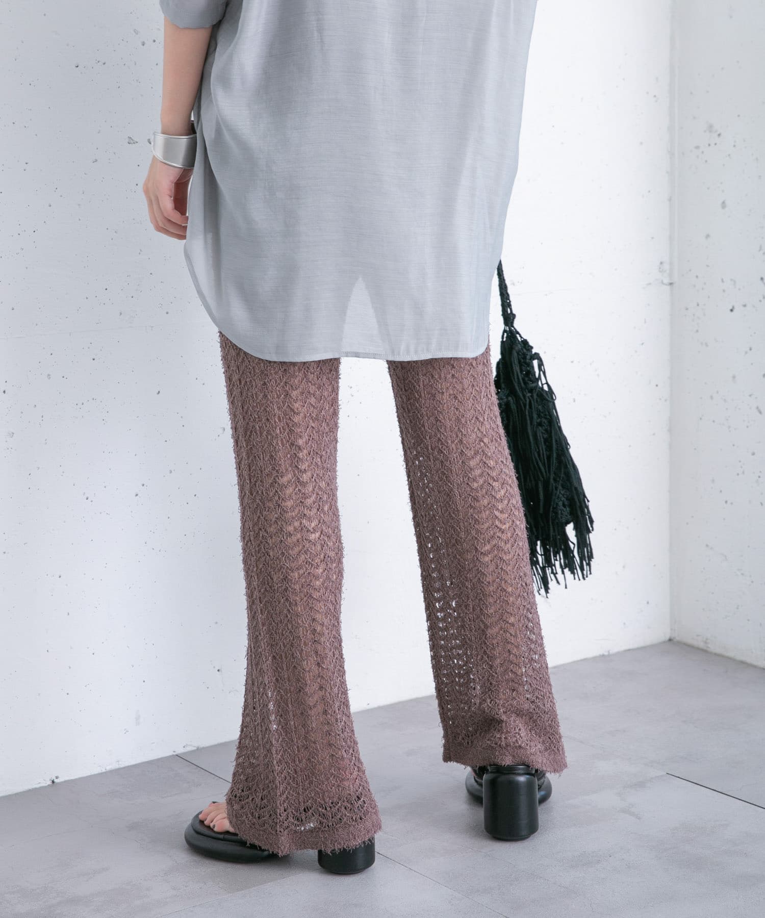 身長：157cm サイズ：one