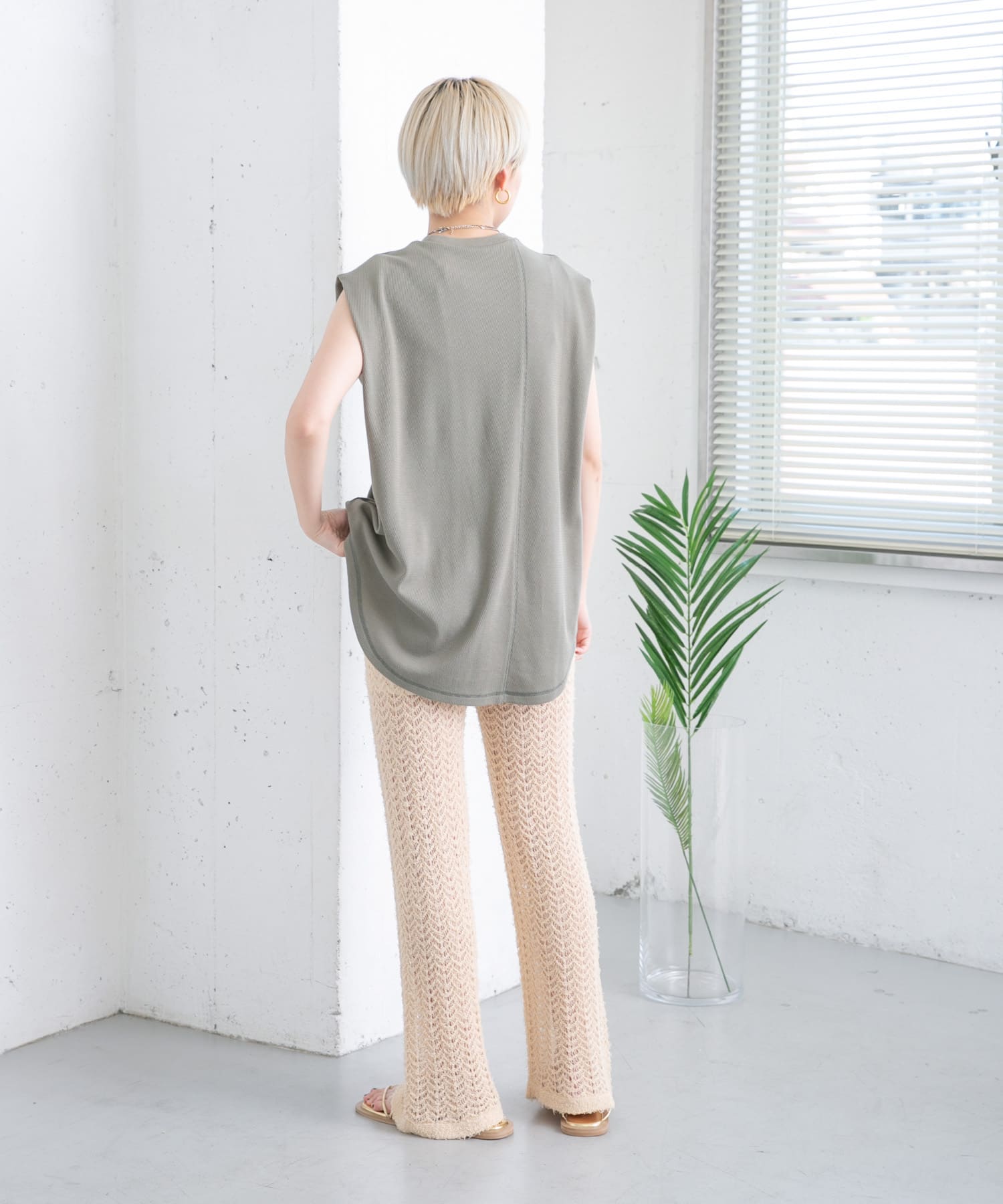 身長：157cm サイズ：one