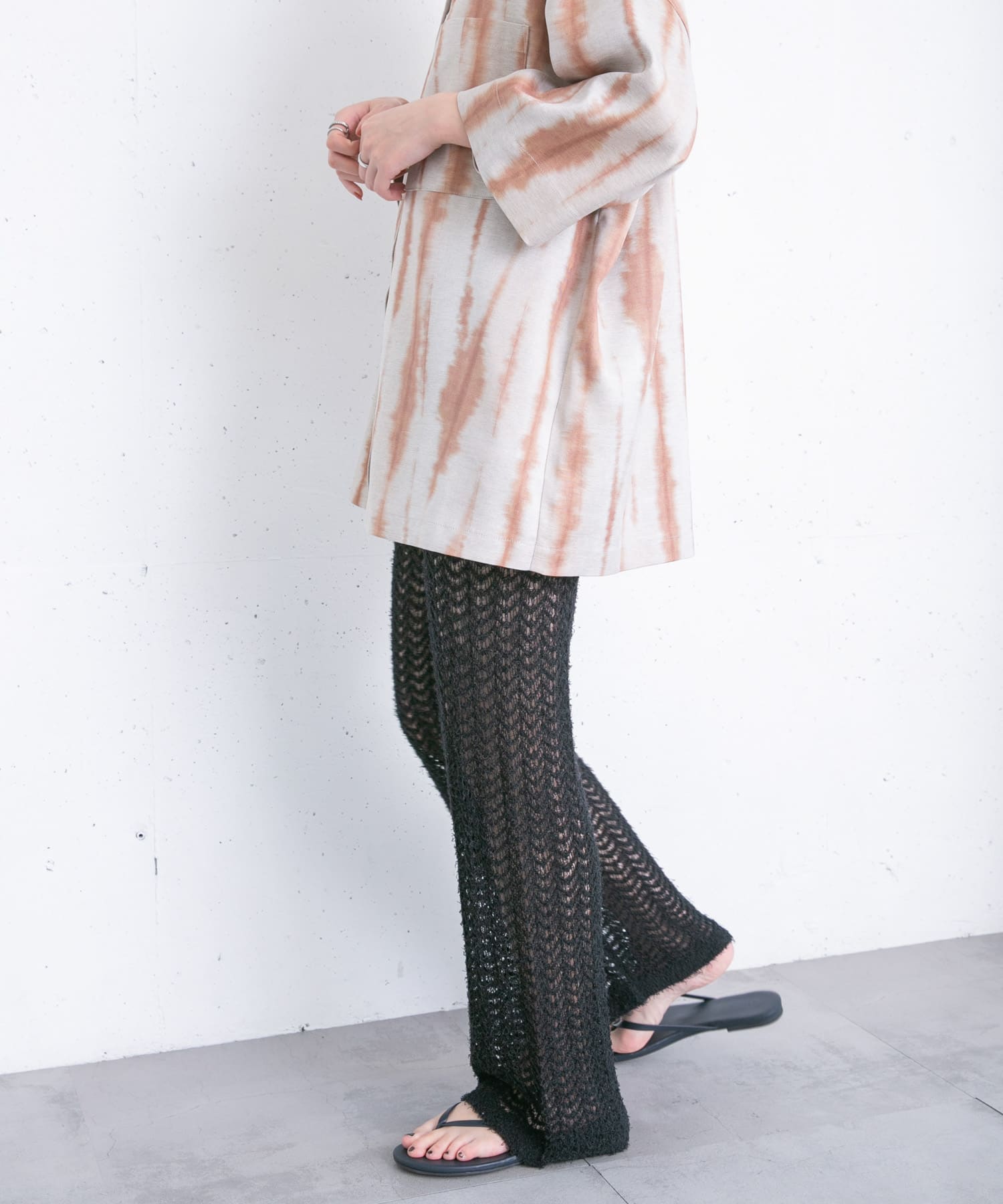 身長：157cm サイズ：one