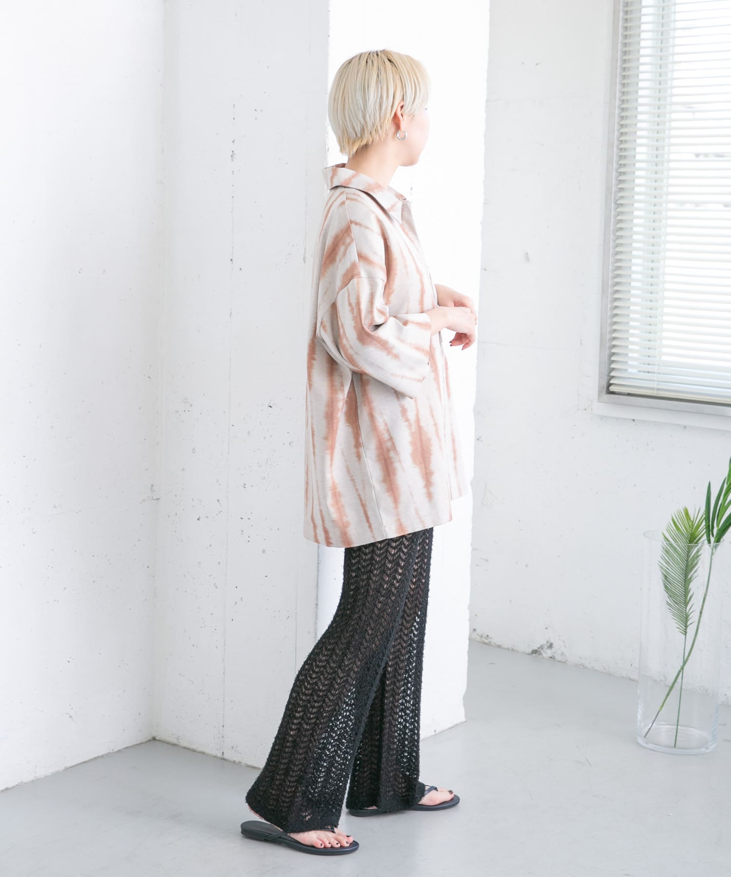 身長：157cm サイズ：one