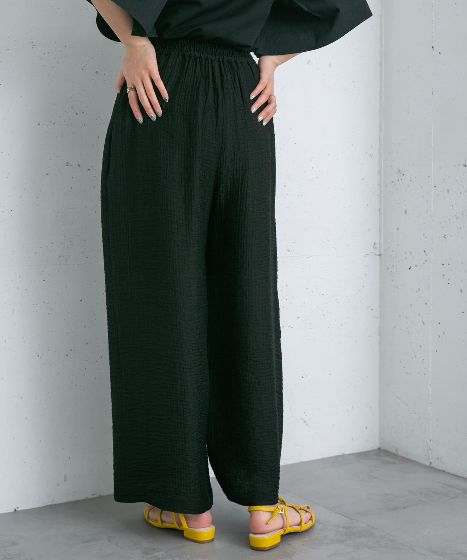 身長：165cm サイズ：one