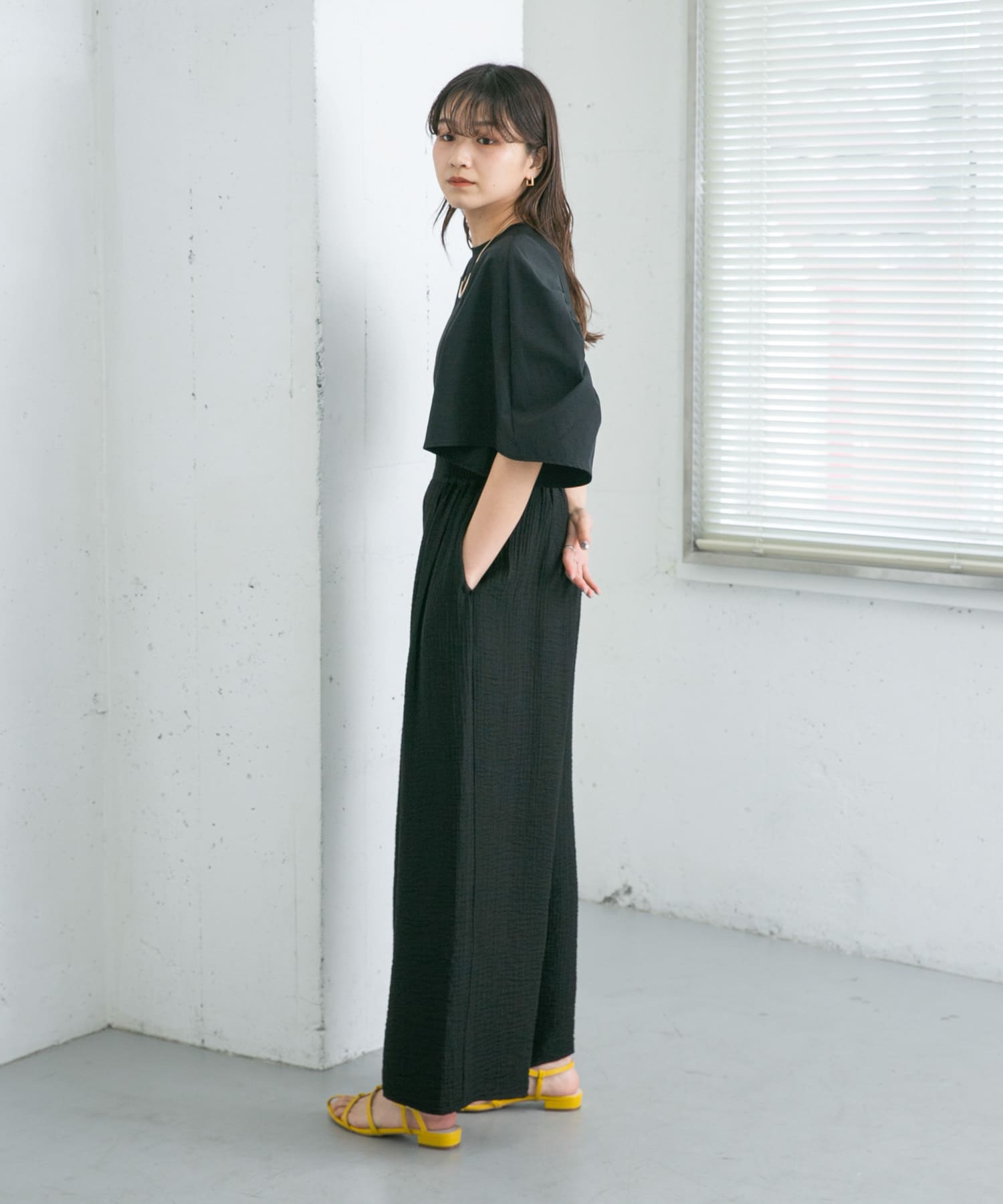 身長：165cm サイズ：one