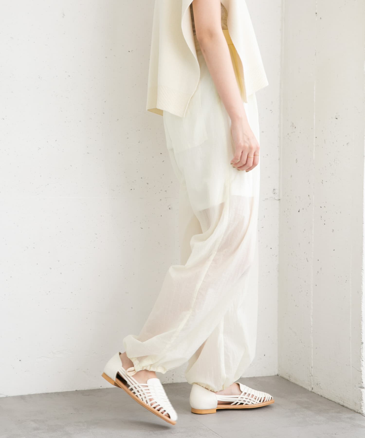 身長：157cm サイズ：one