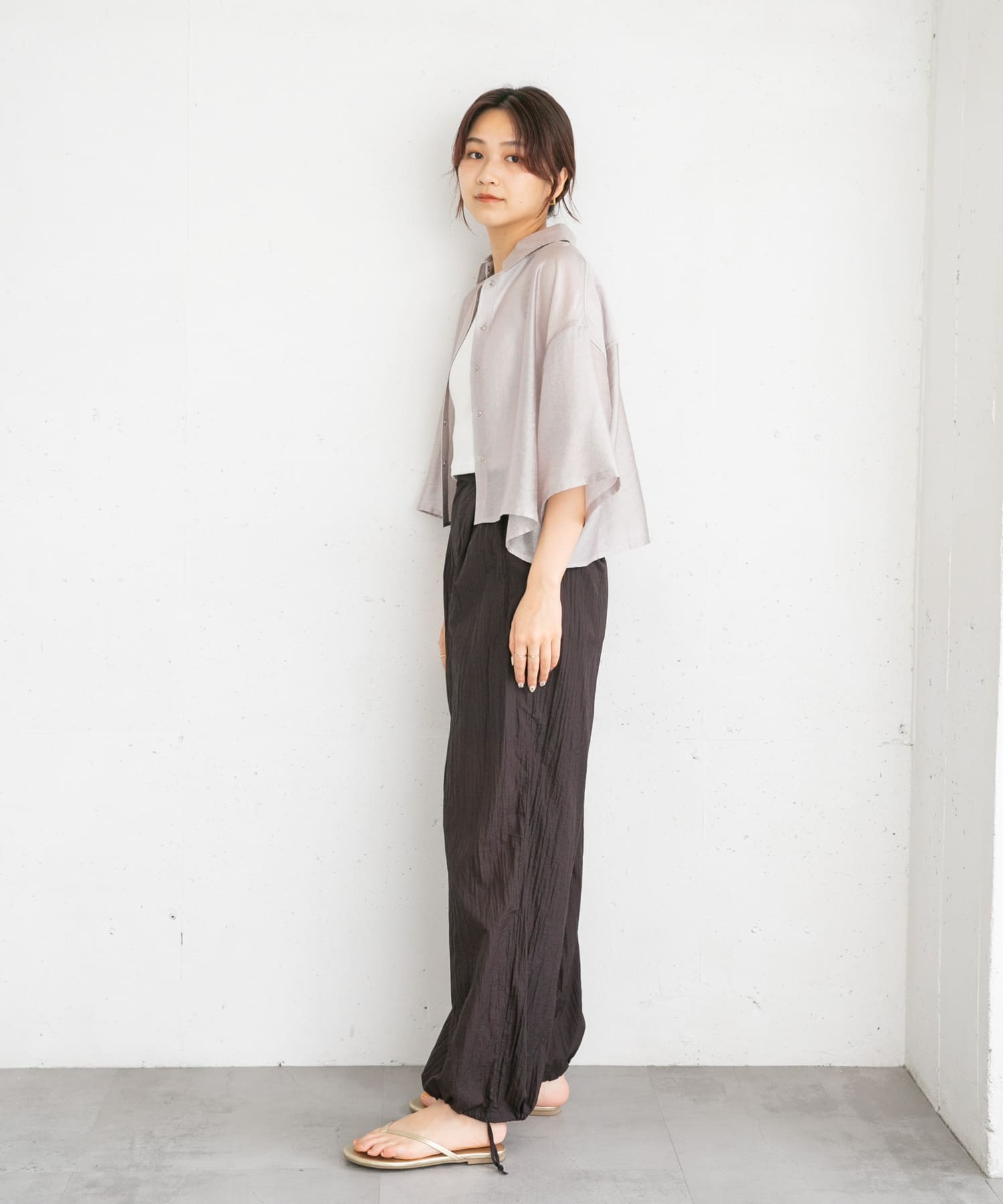 身長：165cm サイズ：one