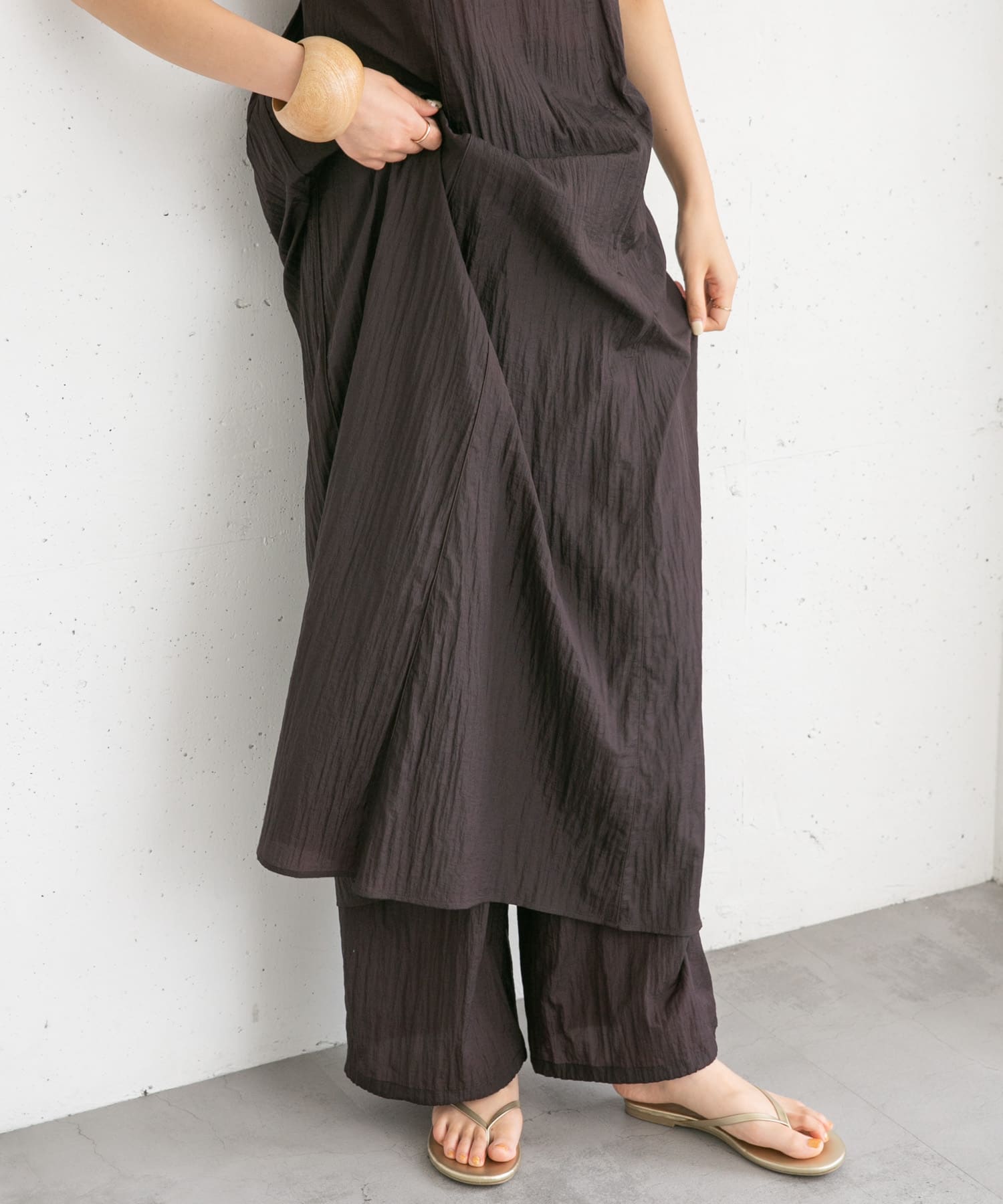 身長：165cm サイズ：one