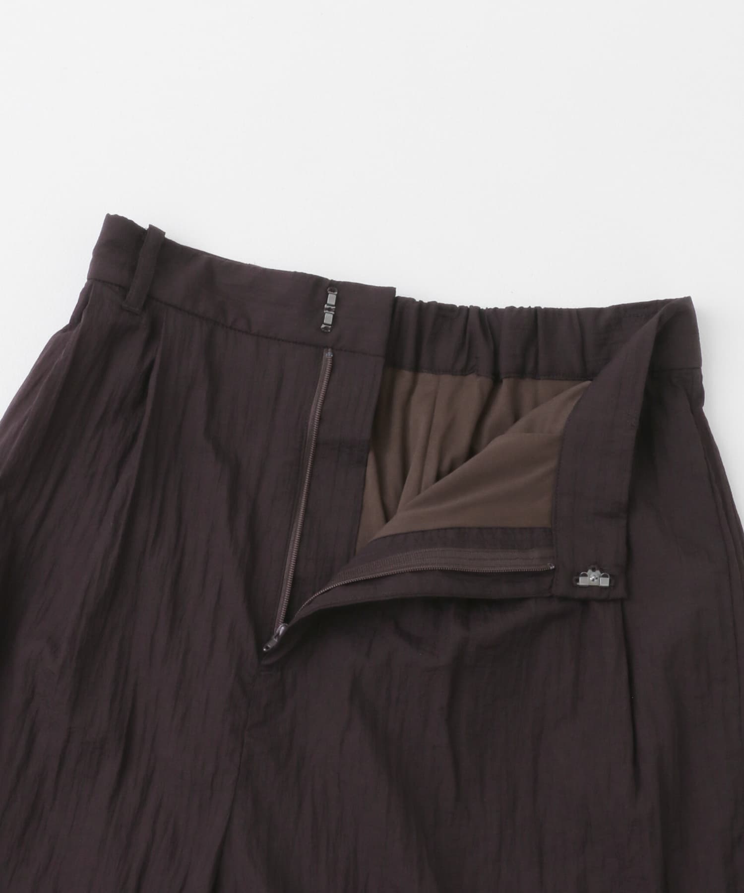 シアードロストヘムパンツ DARKCHERRY one