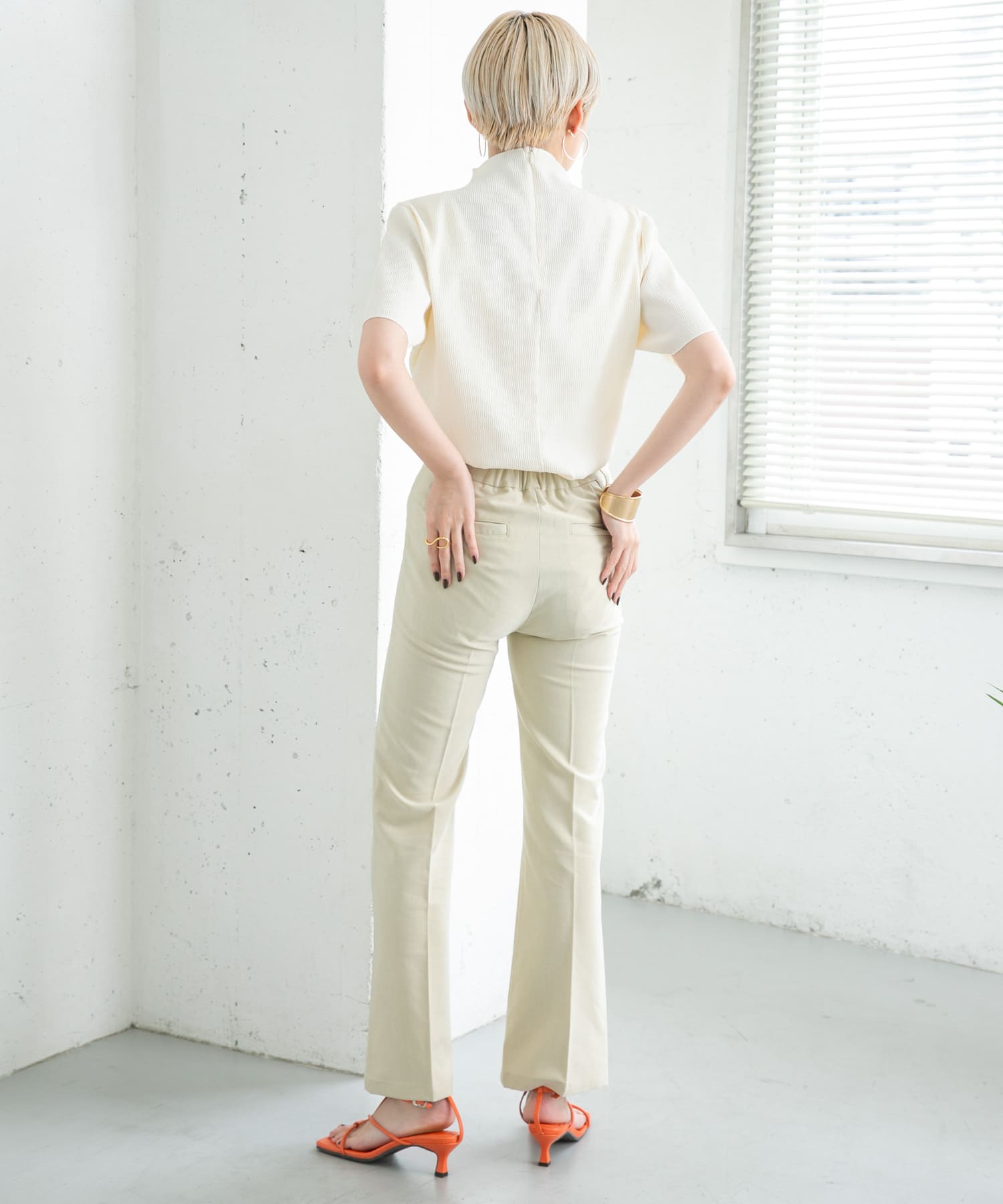 身長：157cm サイズ：34